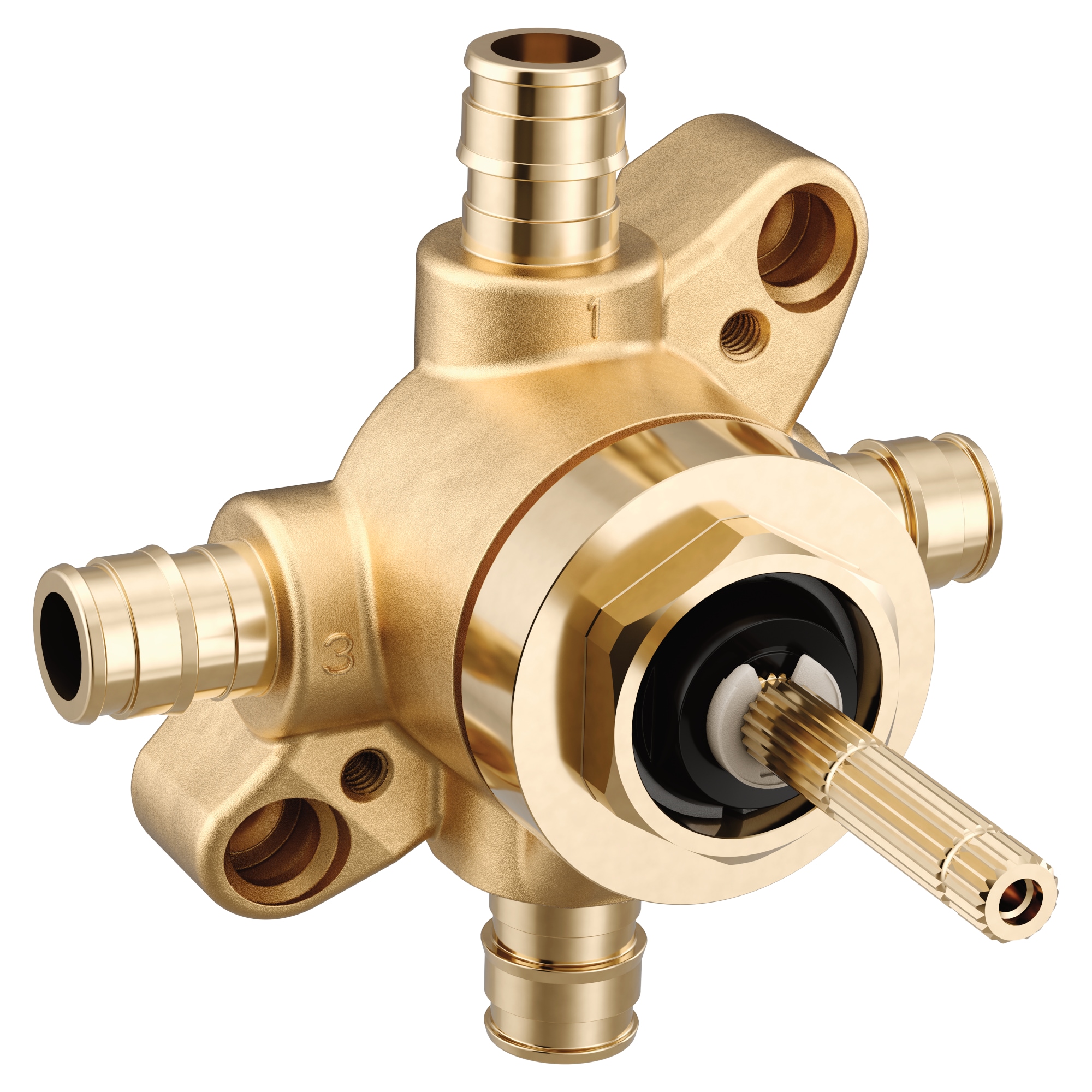 Válvula de ducha de latón PEX Moen M-Core de 1/2 pulgadas ID 1/2 pulgadas OD U231CX