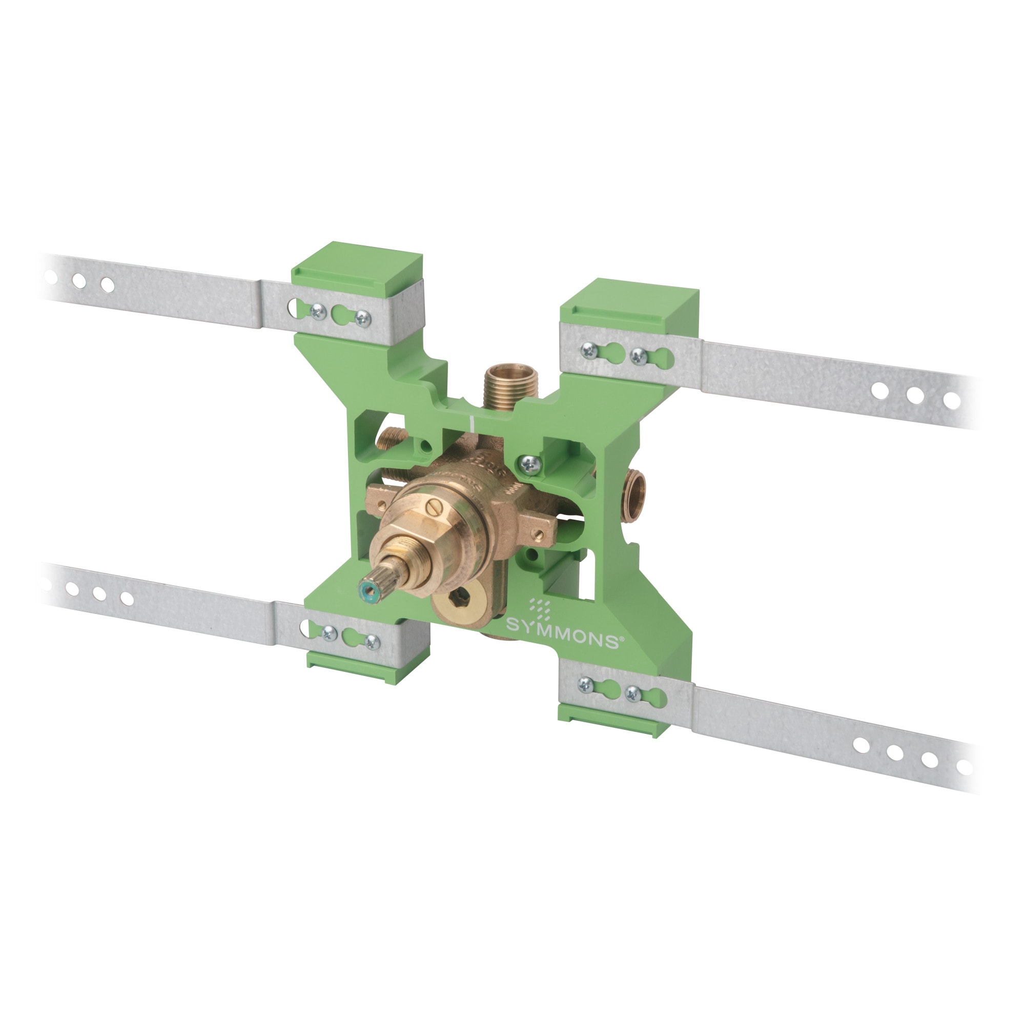 Válvula de equilibrio de presión de latón para tubería de hierro Symmons Temptrol 1/2 pulgadas ID x 1/2 pulgadas OD