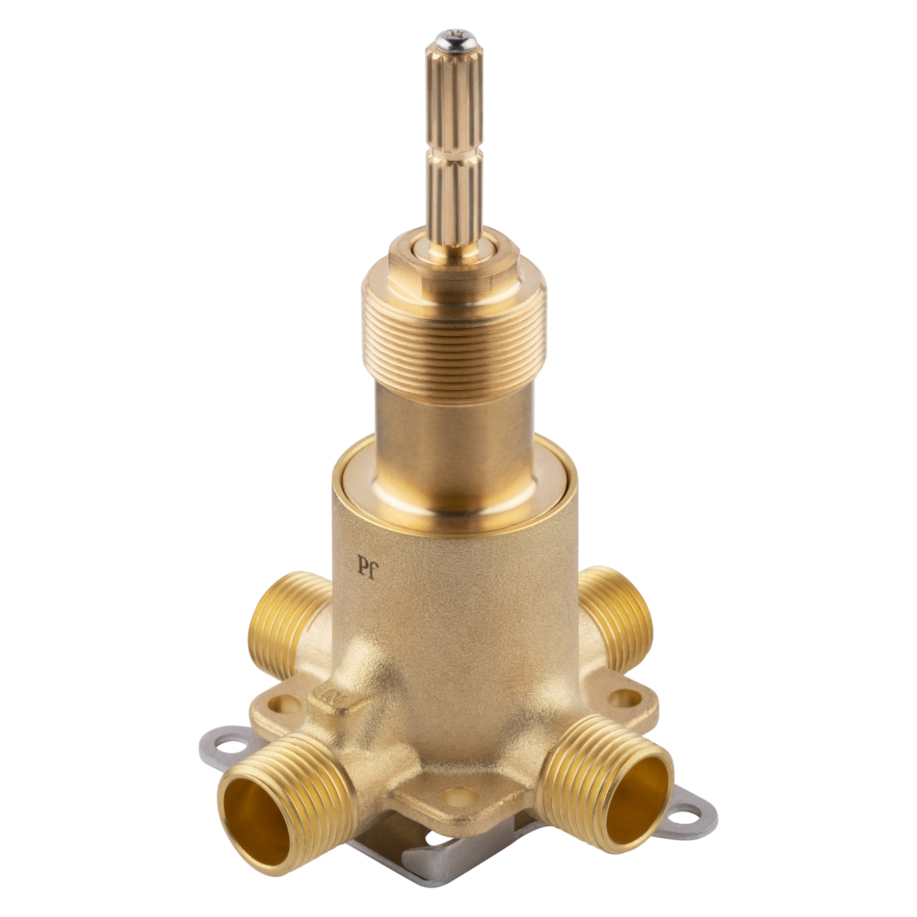 Válvula de desviador de latón con sudadera de cobre de 1/2 pulgadas ID x 2 pulgadas OD Pfister 015-6WDS
