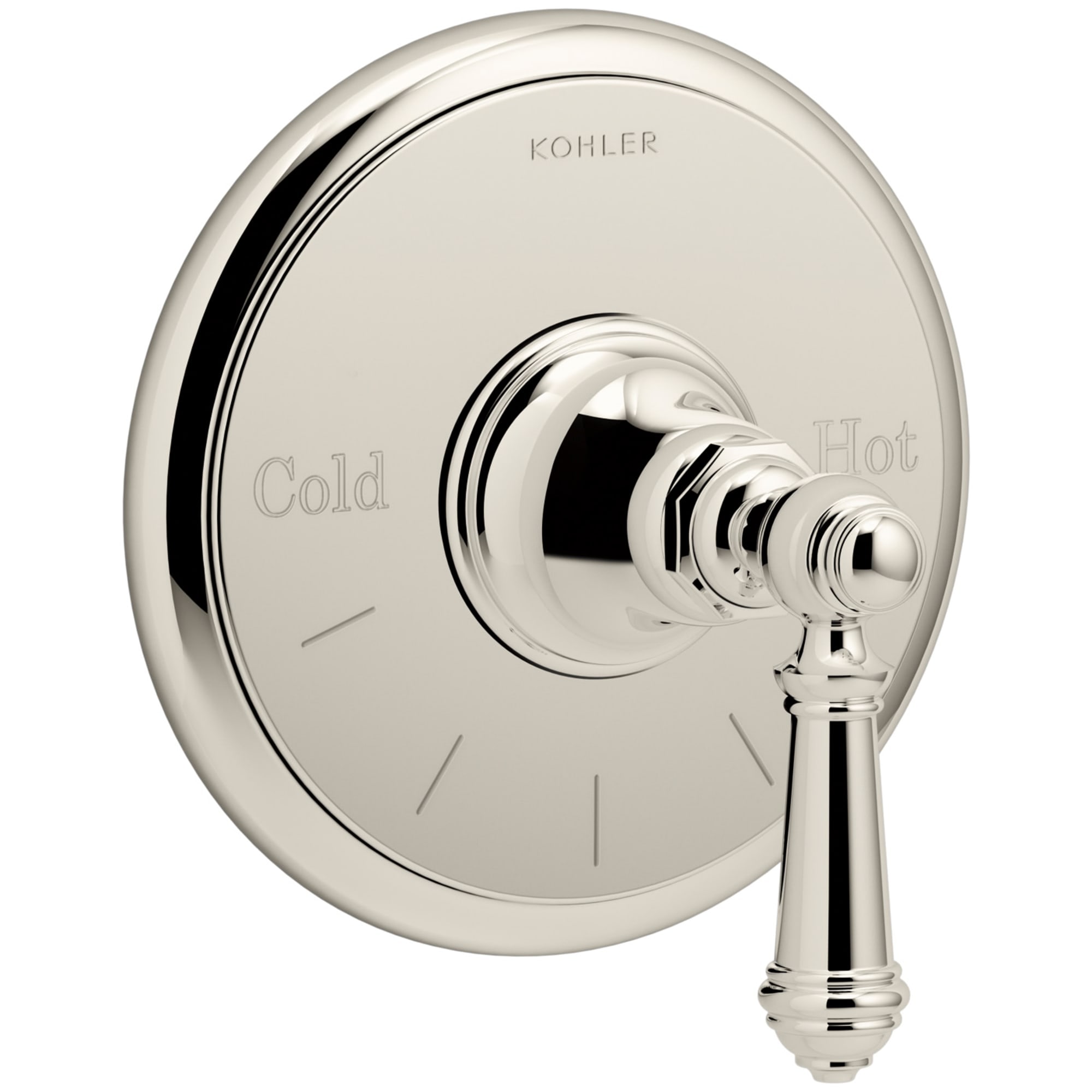 Mango de la llave de la regadera en níquel pulido vibrante KOHLER T72769-4-SN