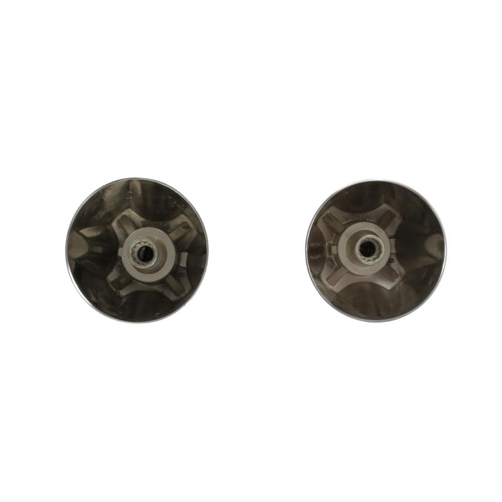 Maneral de grifo de ducha de 2 manijas cromado Danco 2-pack 88990