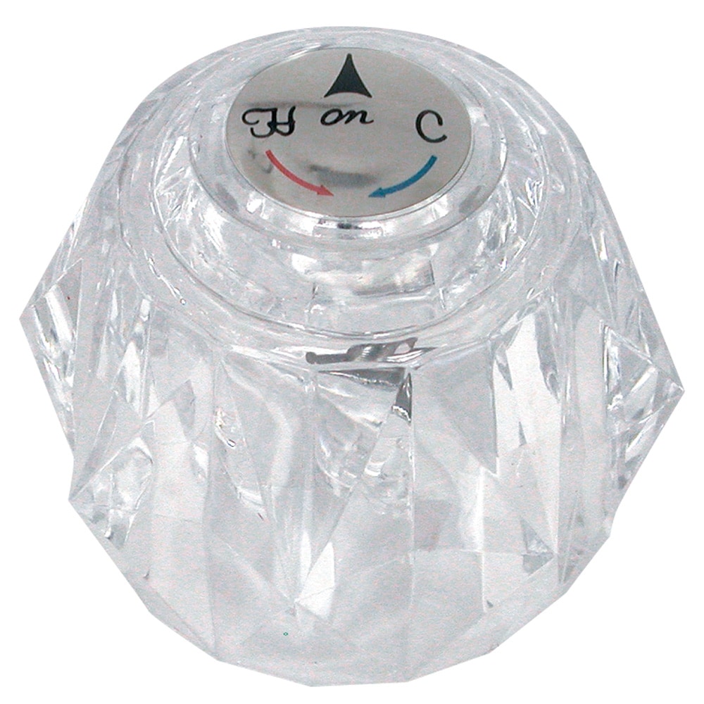 Mango de grifo para regadera de acrílico transparente de una sola manija Danco 88439