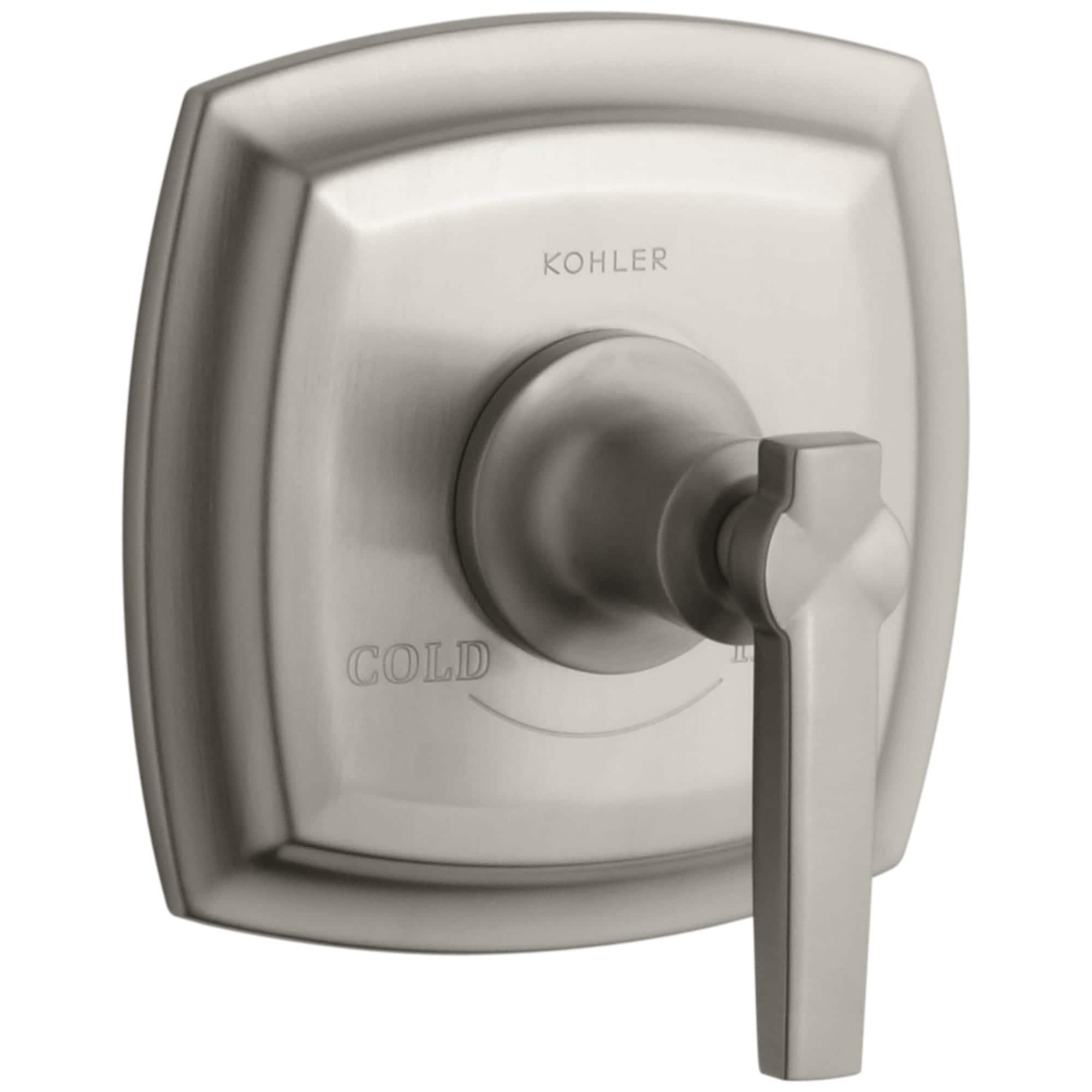 Mango para grifo de ducha con palanca en níquel cepillado vibrante KOHLER T16239-4-BN