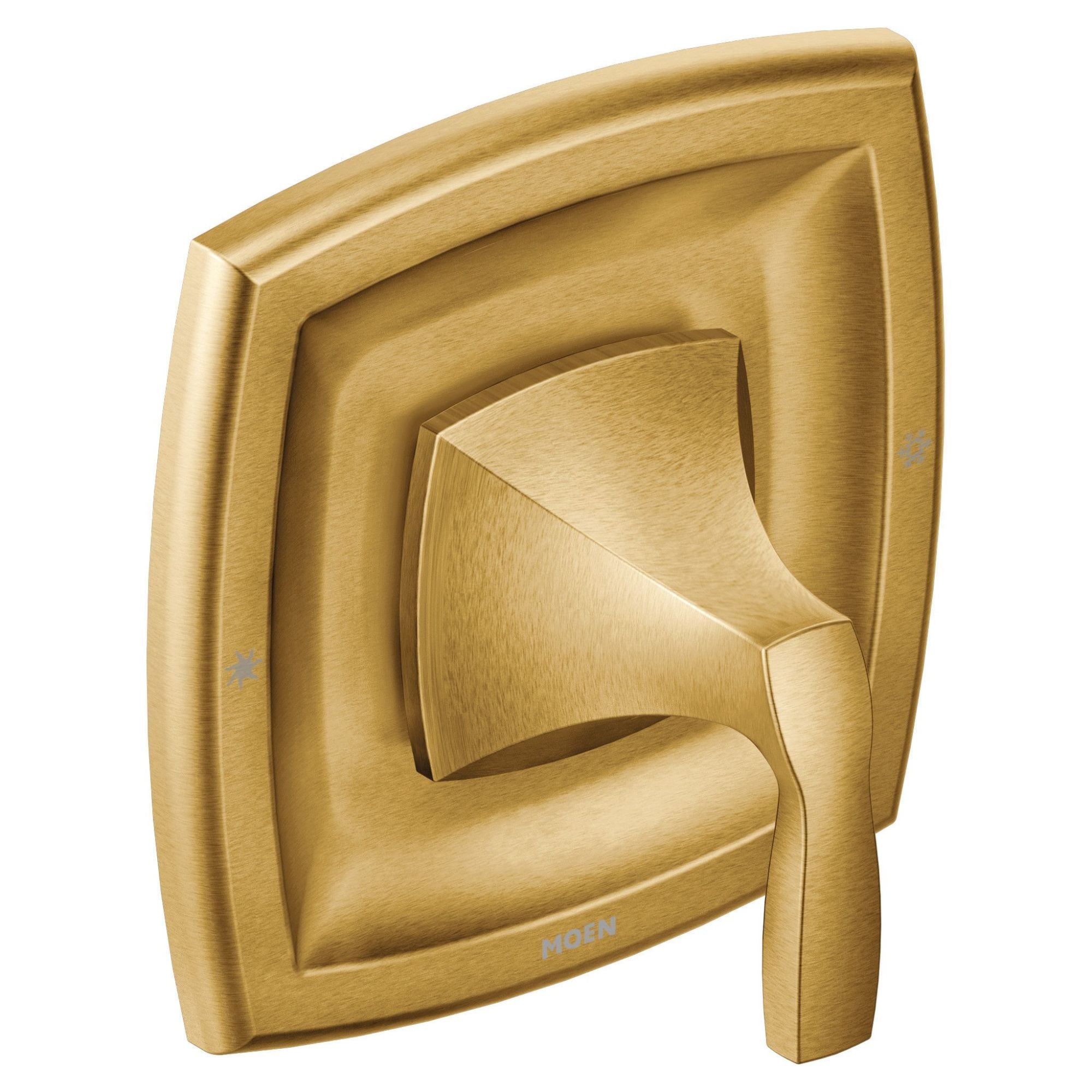 Manija de grifo para ducha en color dorado cepillado Moen T3691BG