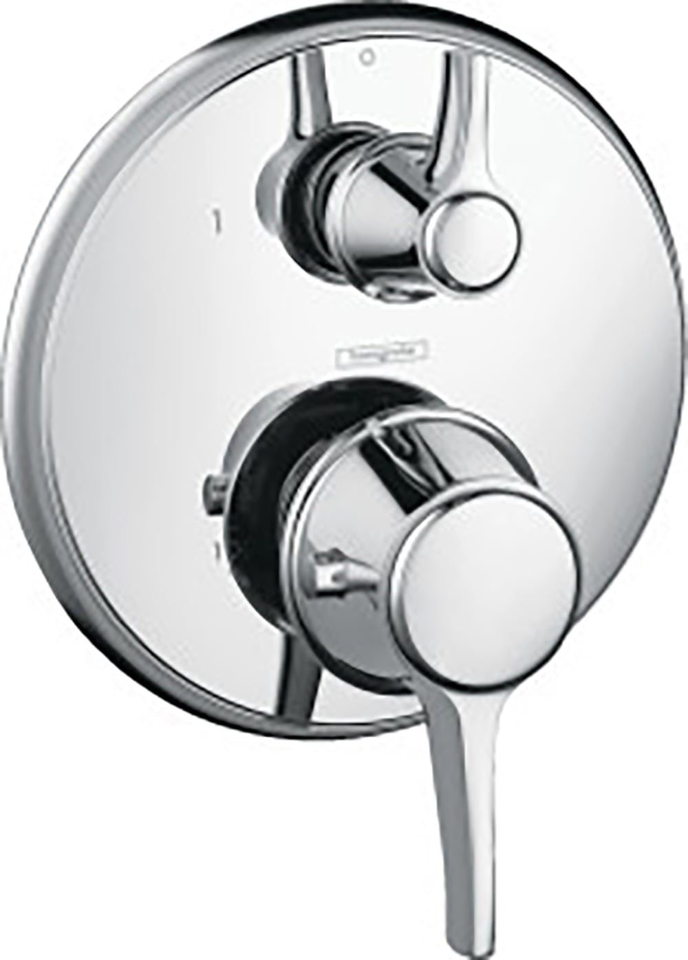 Maneral de grifo de ducha con 2 manijas Hansgrohe Chrome 15752001