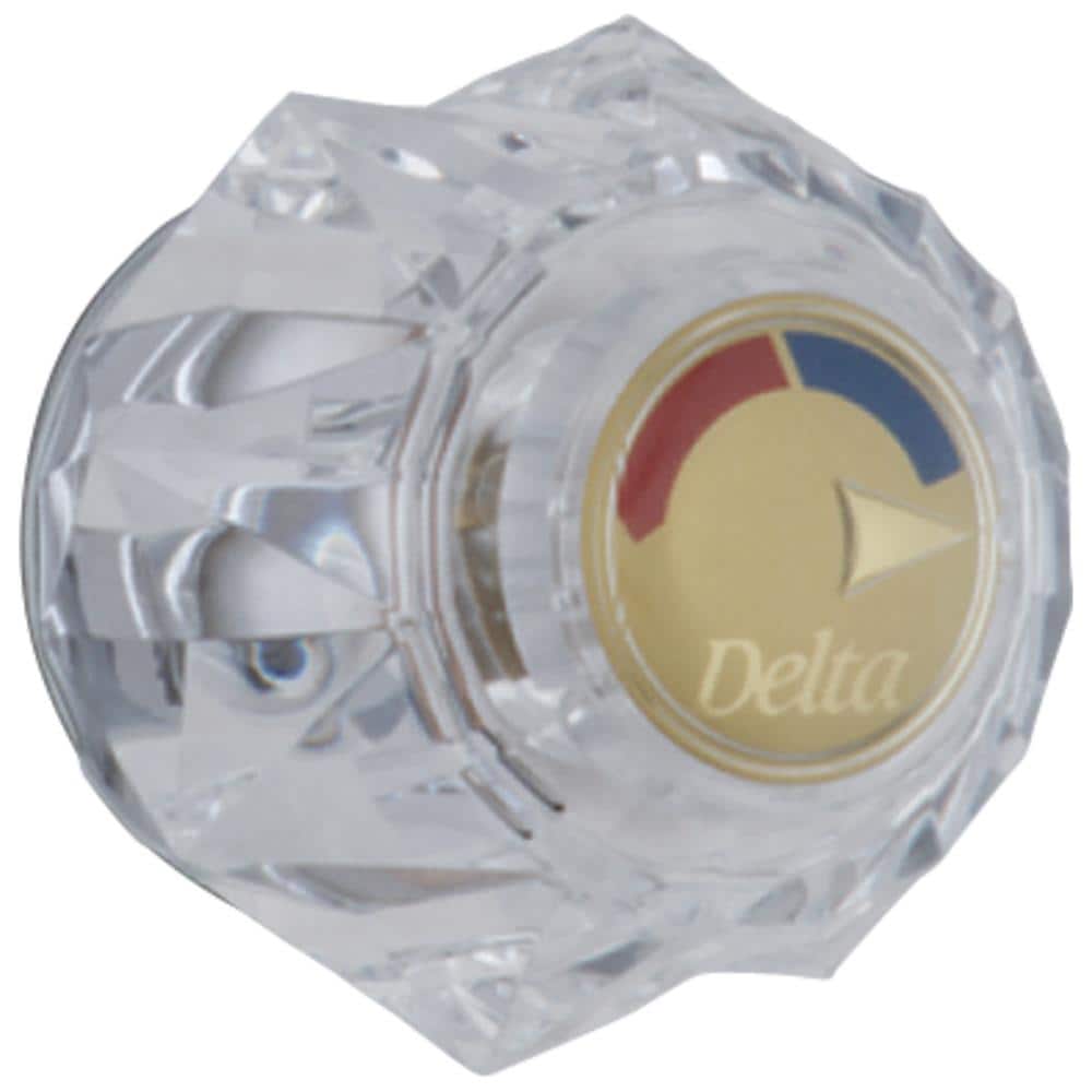 Llave de baño de latón pulido de un solo mango Delta H71PB