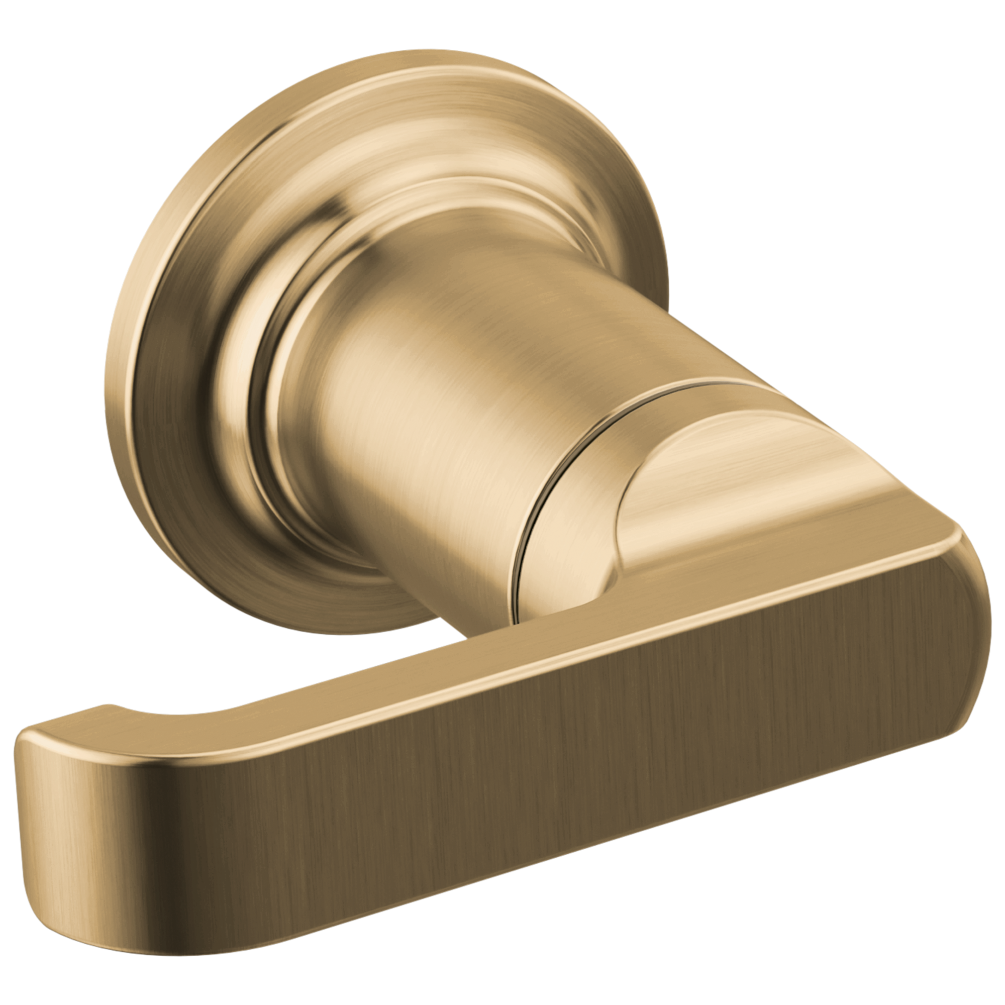 Manija de la llave de la llave del lavabo del baño con acabado en champagne bronce Delta Lumicoat 1.