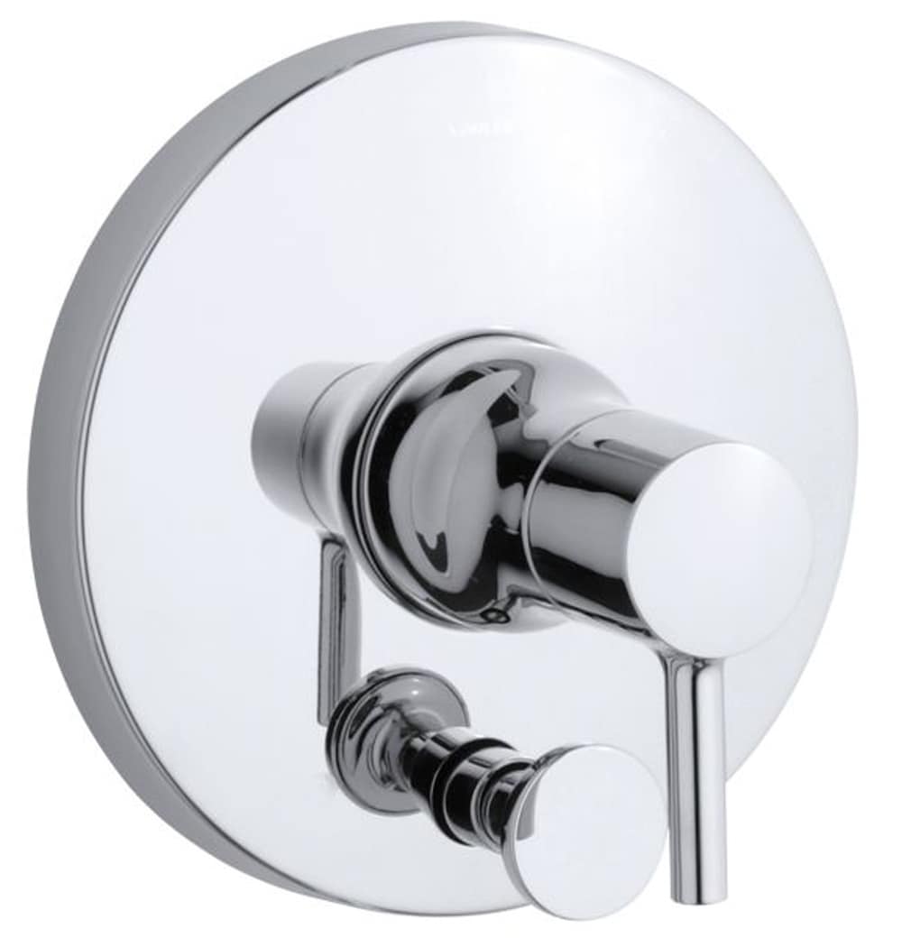 Manija de grifo de ducha de palanca cromada pulida KOHLER T8979-4-CP
