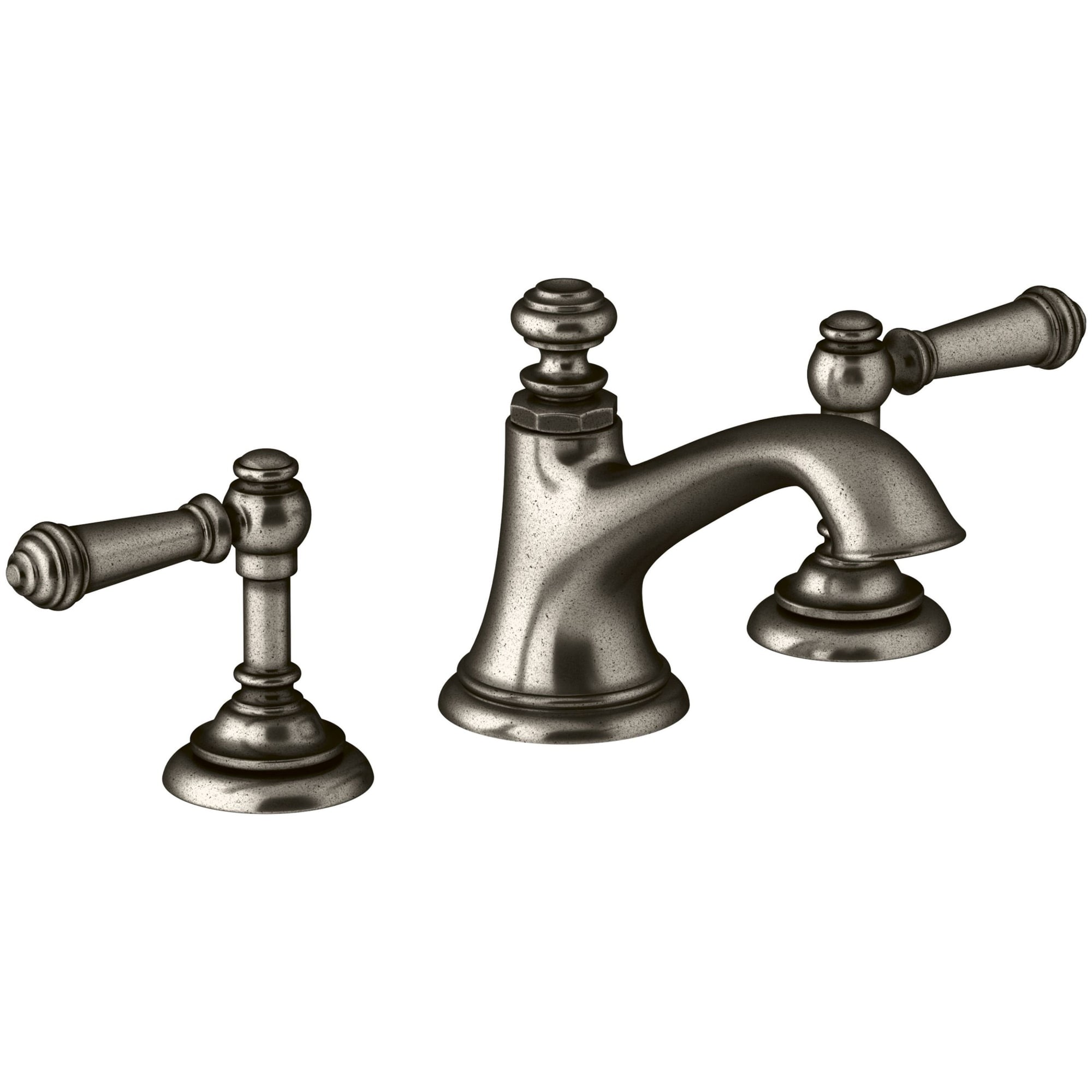 Juego de 2 Manijas de Grifo para Lavamanos en Aceite Frotado de Bronce KOHLER