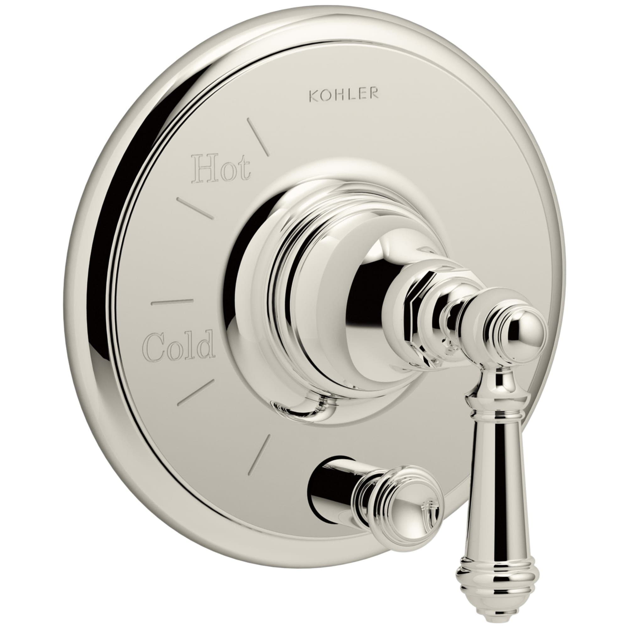 Mango de llave para grifo de ducha en níquel pulido vibrante KOHLER T72768-4-SN