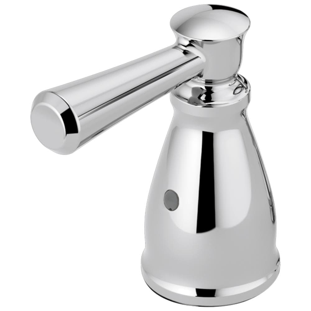Manija de grifo de lavabo de dos manijas Delta Chrome - Paquete de 2