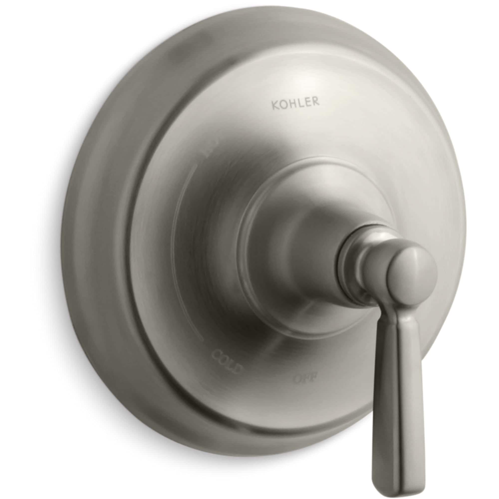 Manera de la ducha de níquel cepillado vibrante de KOHLER