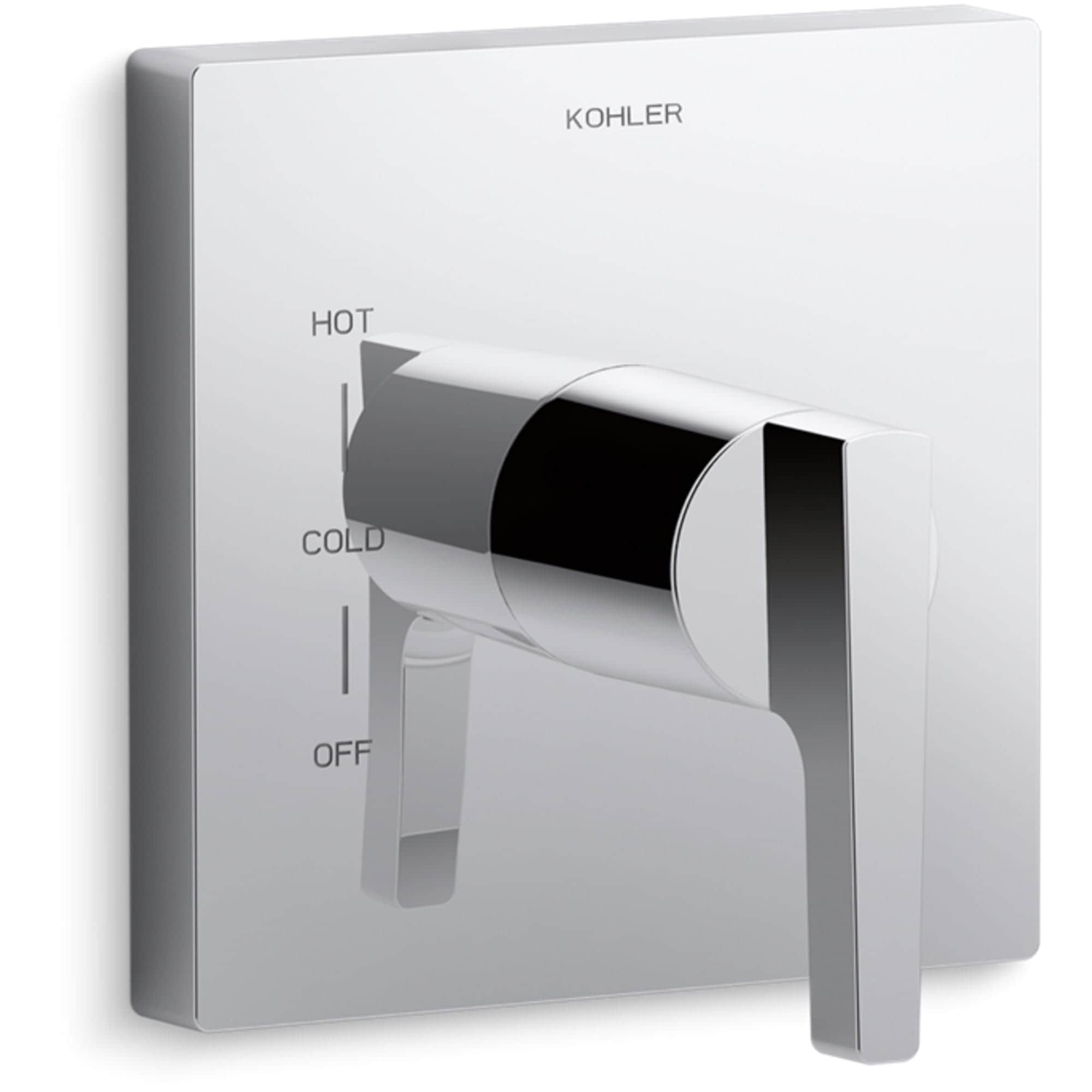 Manija para grifo de regadera en cromo pulido KOHLER TS99761-4-CP