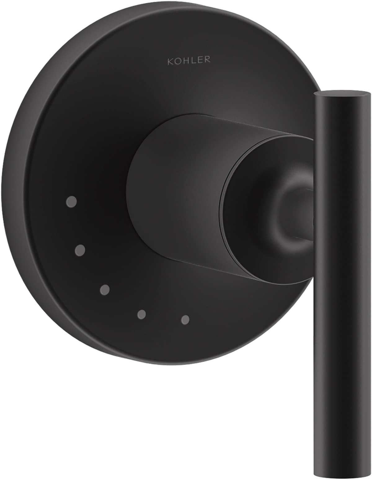 Maneral de regadera en negro mate KOHLER K-T14490-4-BL