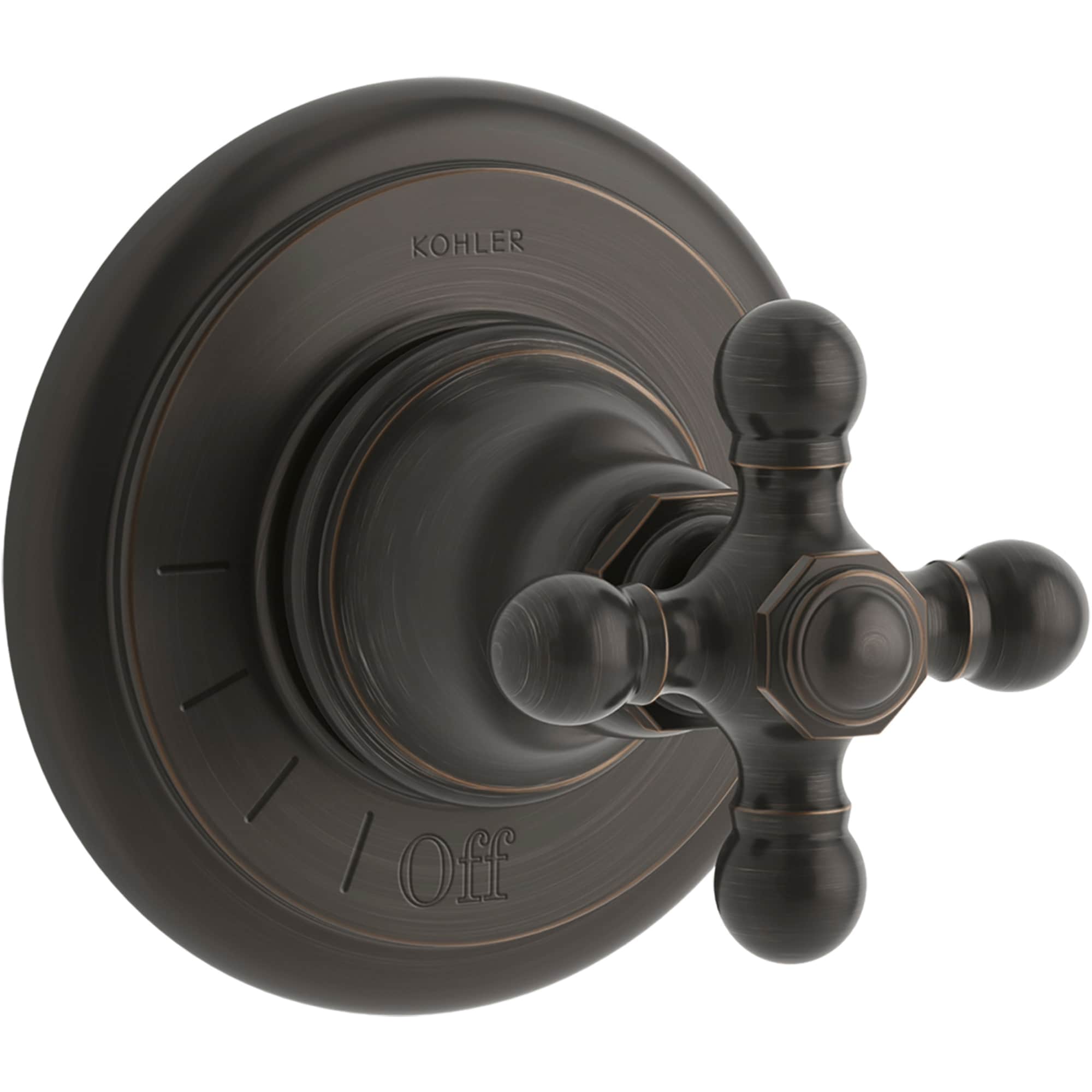 Maneral para regadera con cruz de bronce aceitado KOHLER K-T72771-3-2BZ