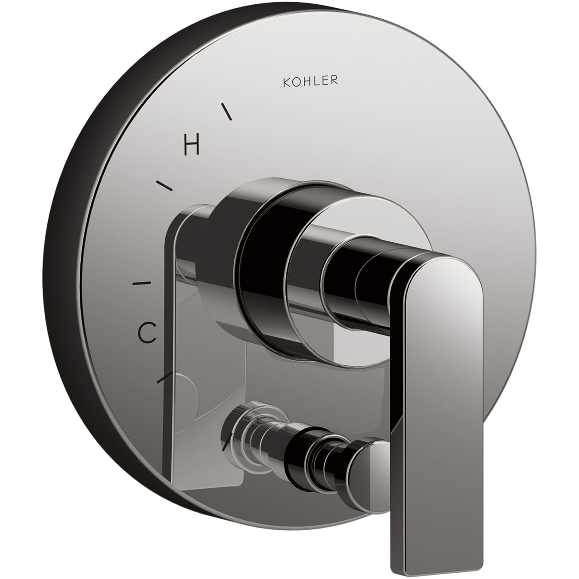 Manija de grifo de la ducha en vibrante titanio para KOHLER modelo K-T73117-4-TT