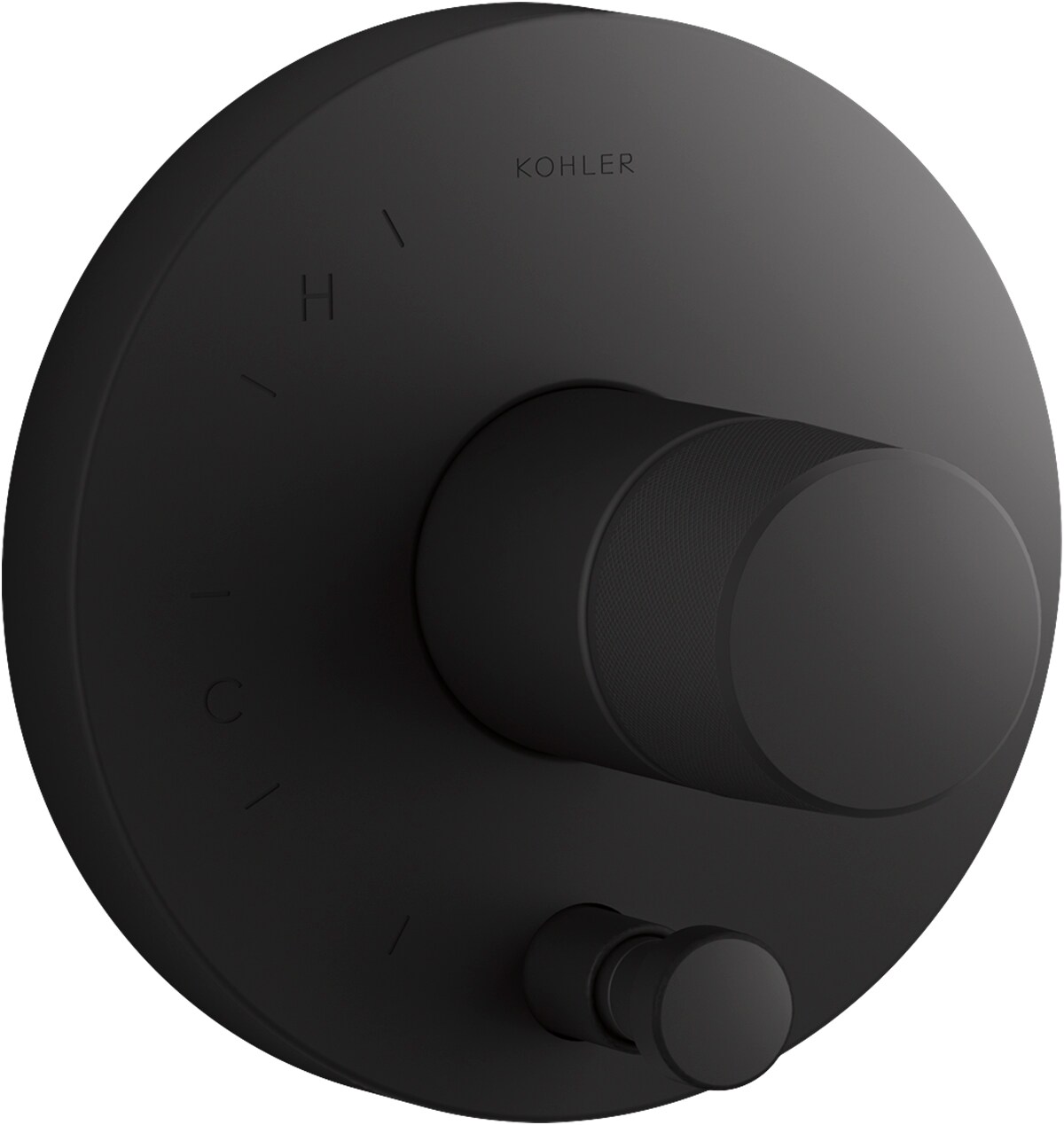 Manija de llave de ducha en color negro mate KOHLER K-T78016-8-BL