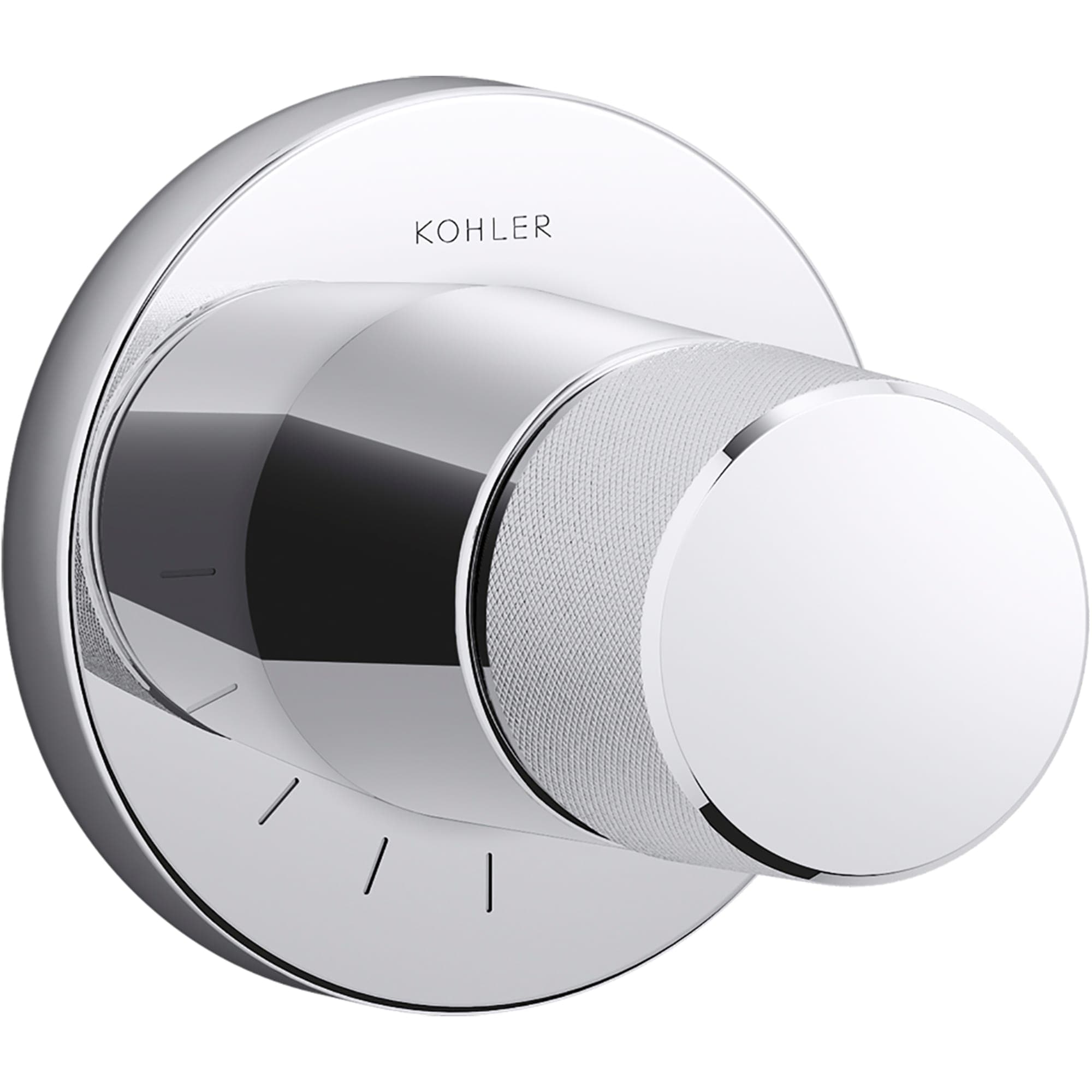 Manija de grifo para regadera de cromo pulido de KOHLER K-T78025-8-CP.