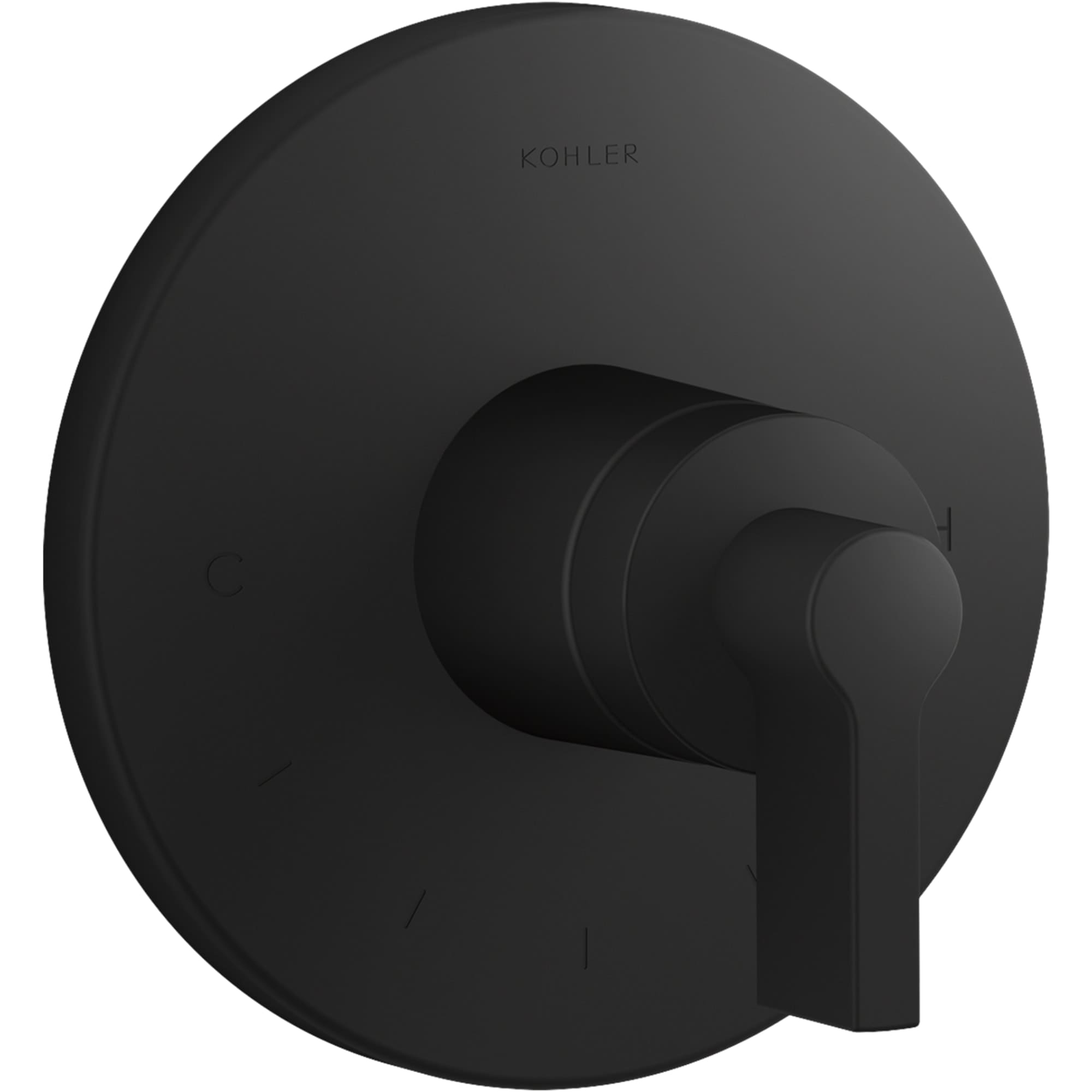 Manija de ducha en negro mate de KOHLER KOHLER K-T78027-4-BL