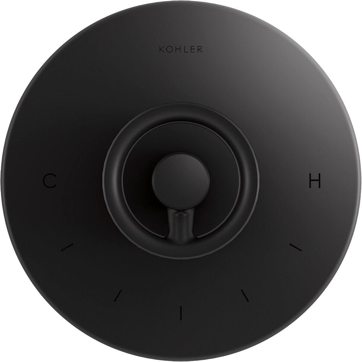 Manija del grifo de la regadera en negro mate KOHLER K-T78027-9-BL