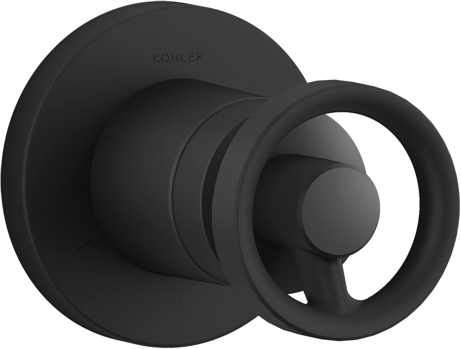 Manija de grifo para regadera negra mate KOHLER K-T78026-9-BL