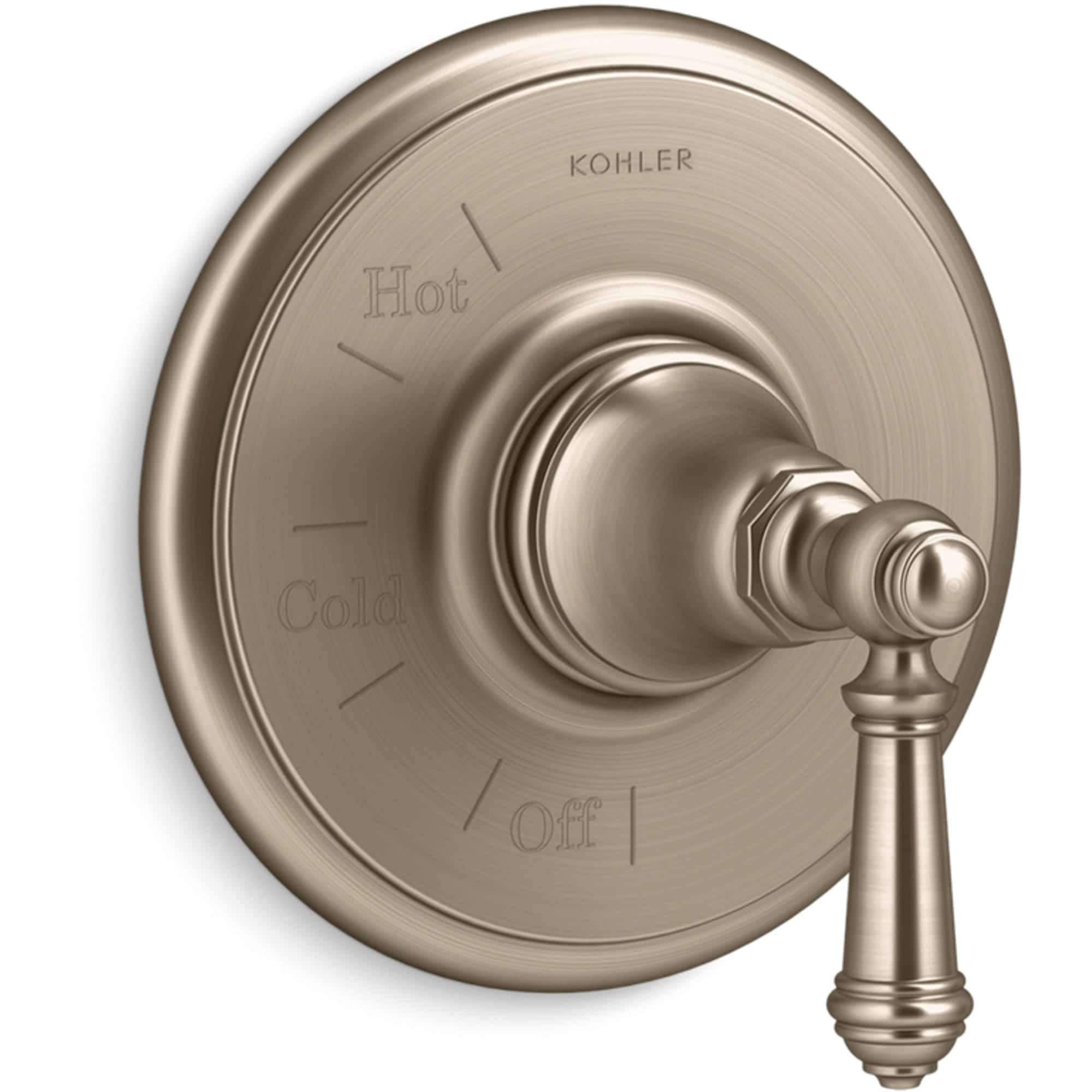 Mango de la llave de la regadera en color bronce cepillado vibrante KOHLER TS72767-4-BV