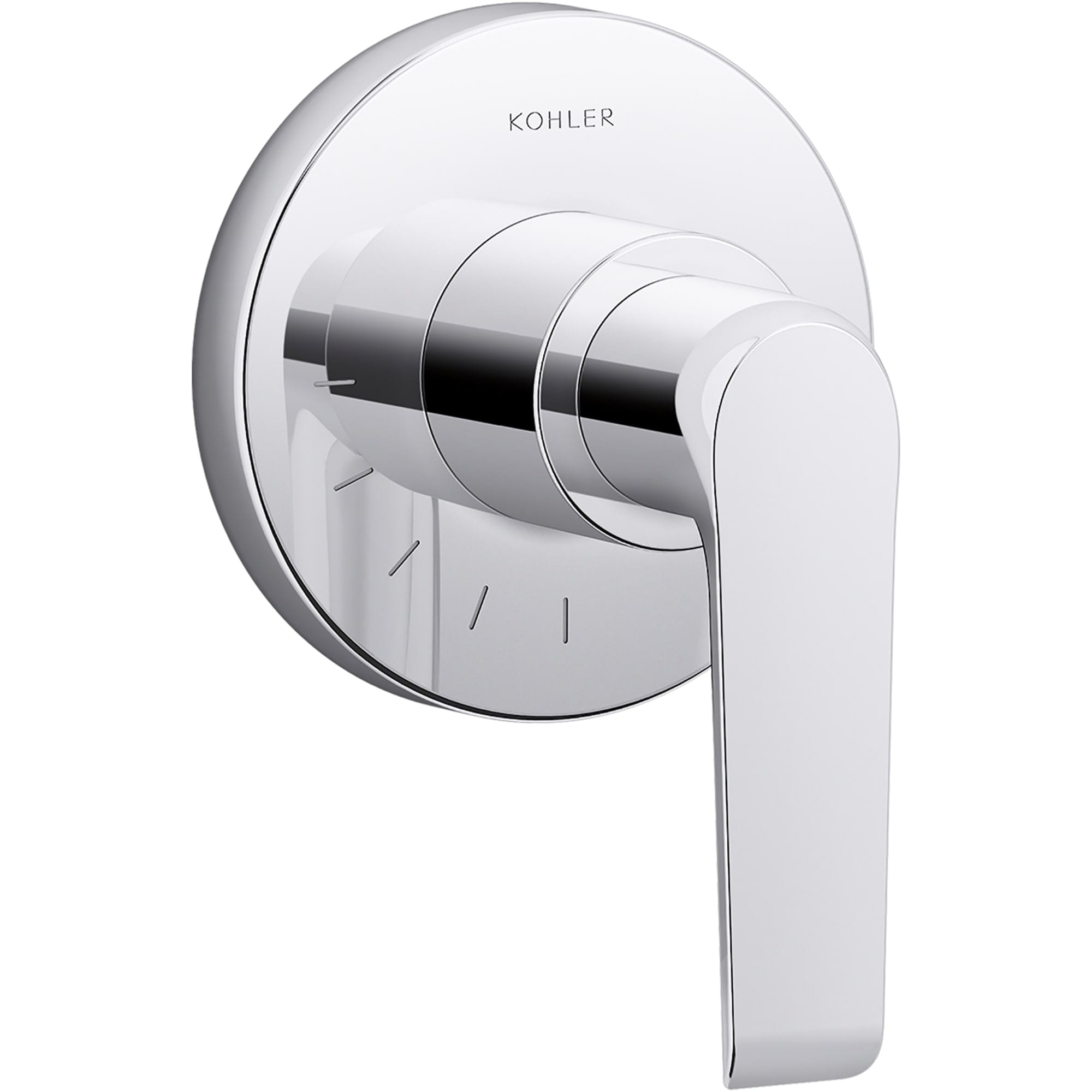 Manija de grifo de ducha de palanca cromada pulida KOHLER K-T97025-4-CP