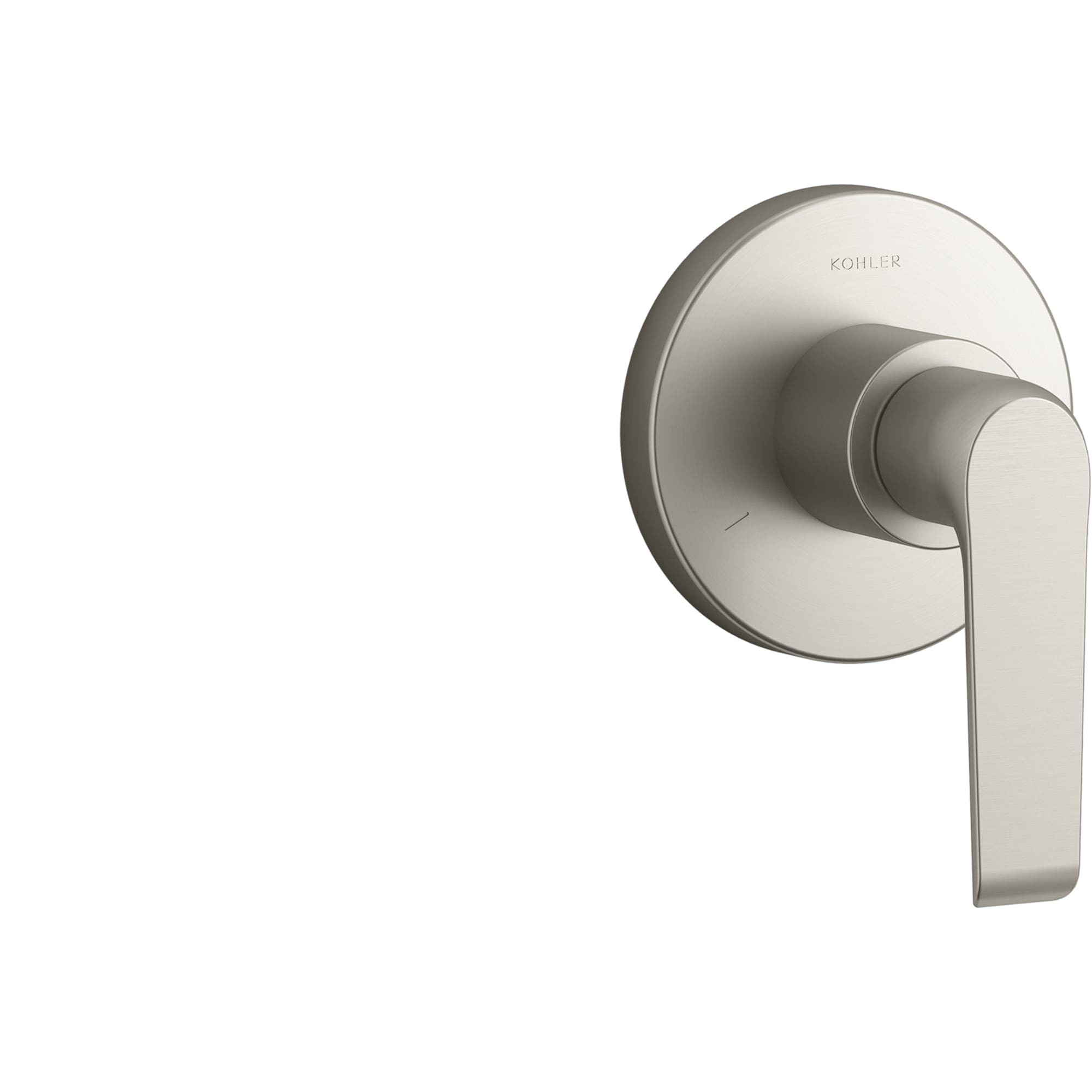 Manija de grifo de ducha de palanca en níquel cepillado vibrante KOHLER K-T97026-4-BN