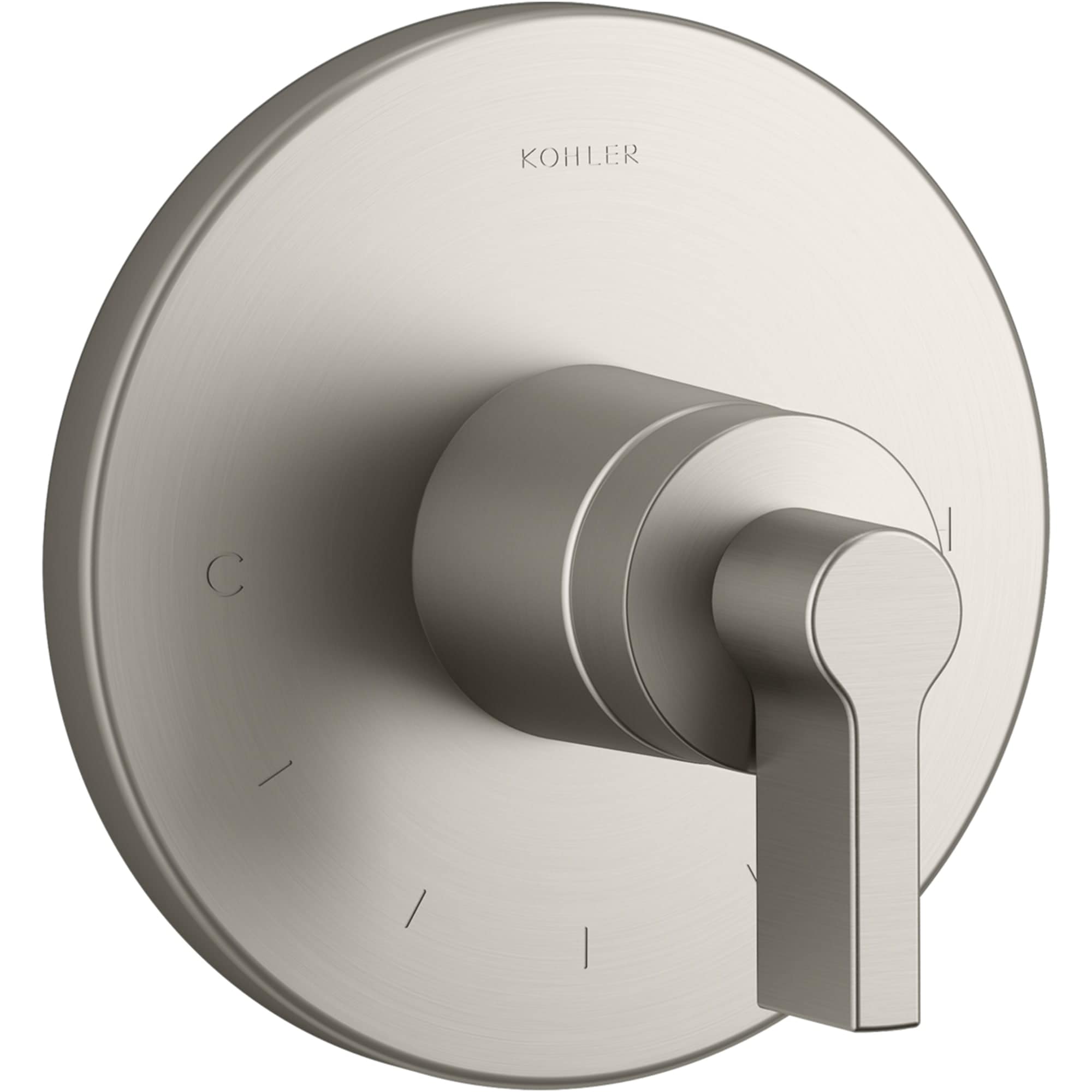 Manija para grifo de regadera de palanca en níquel cepillado vibrante KOHLER K-T78027-4-BN