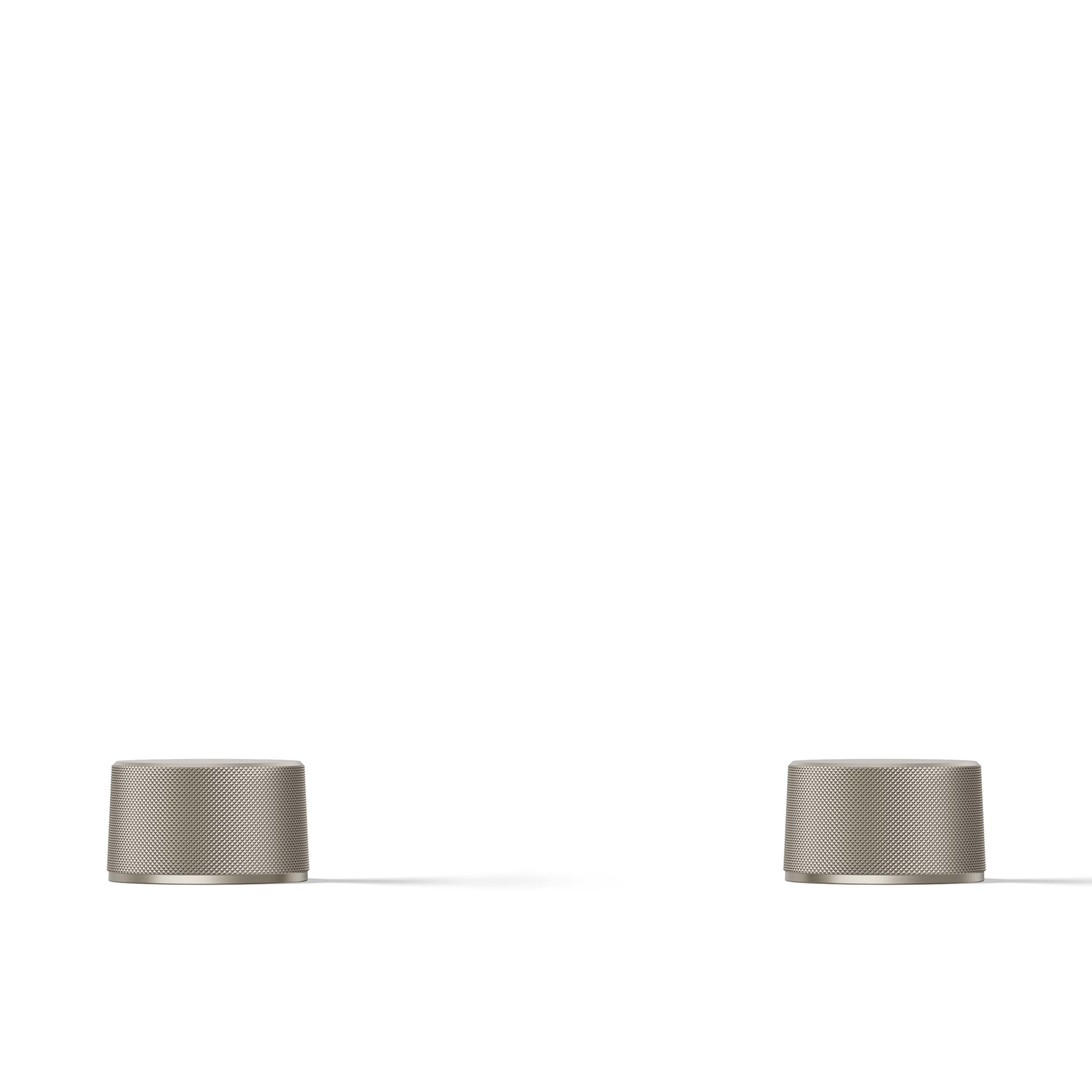 Manijas de Grifo para Lavamanos de Baño de Doble Mango en Níquel Cepillado Vibrante KOHLER Components 2 -Handle K-77974-8-BN