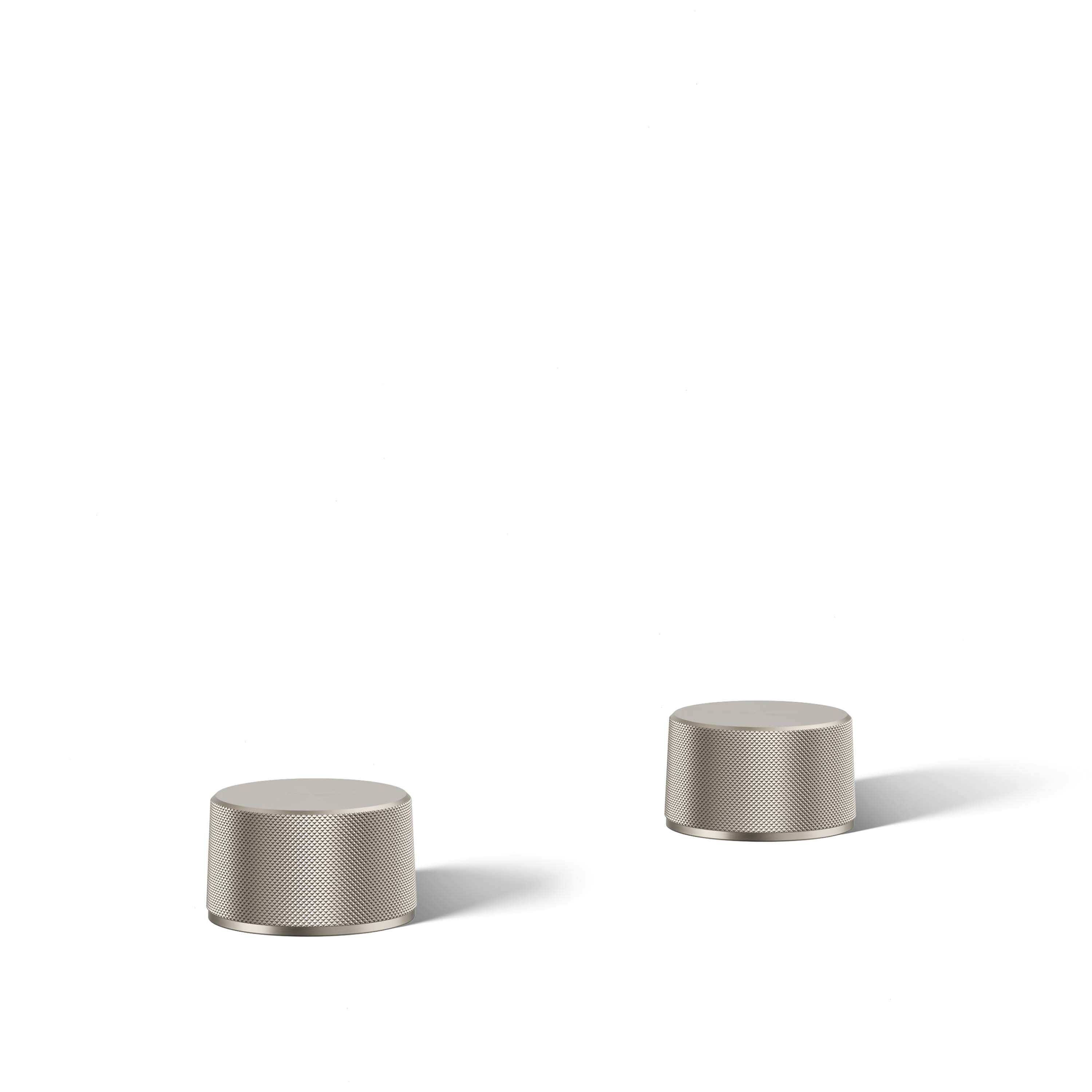 Manijas de Grifo para Lavamanos de Baño de Doble Mango en Níquel Cepillado Vibrante KOHLER Components 2 -Handle K-77974-8-BN