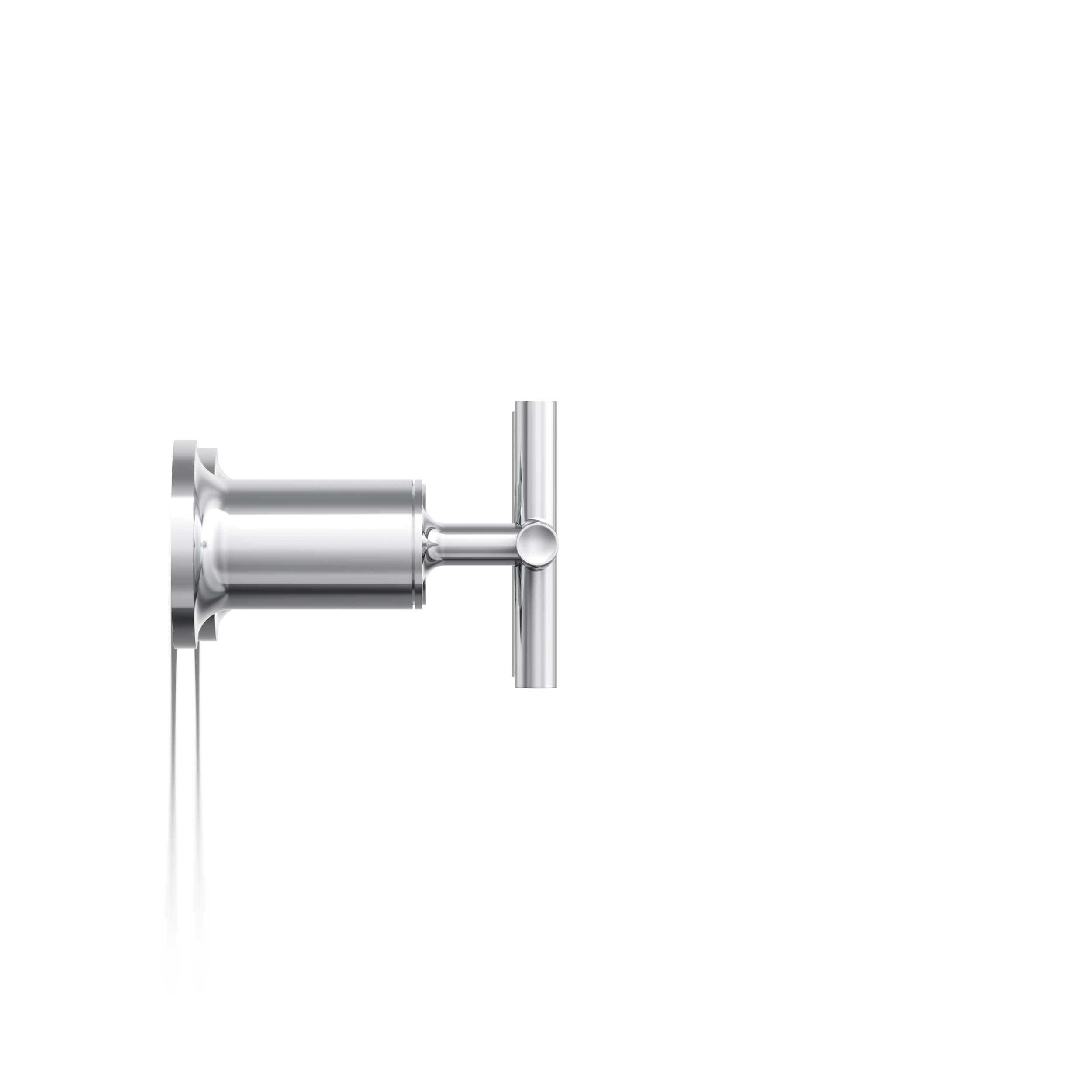 Llave de bañera con cruz cromada pulida de 2 manijas KOHLER - Paquete de 2 - T14429-3-CP
