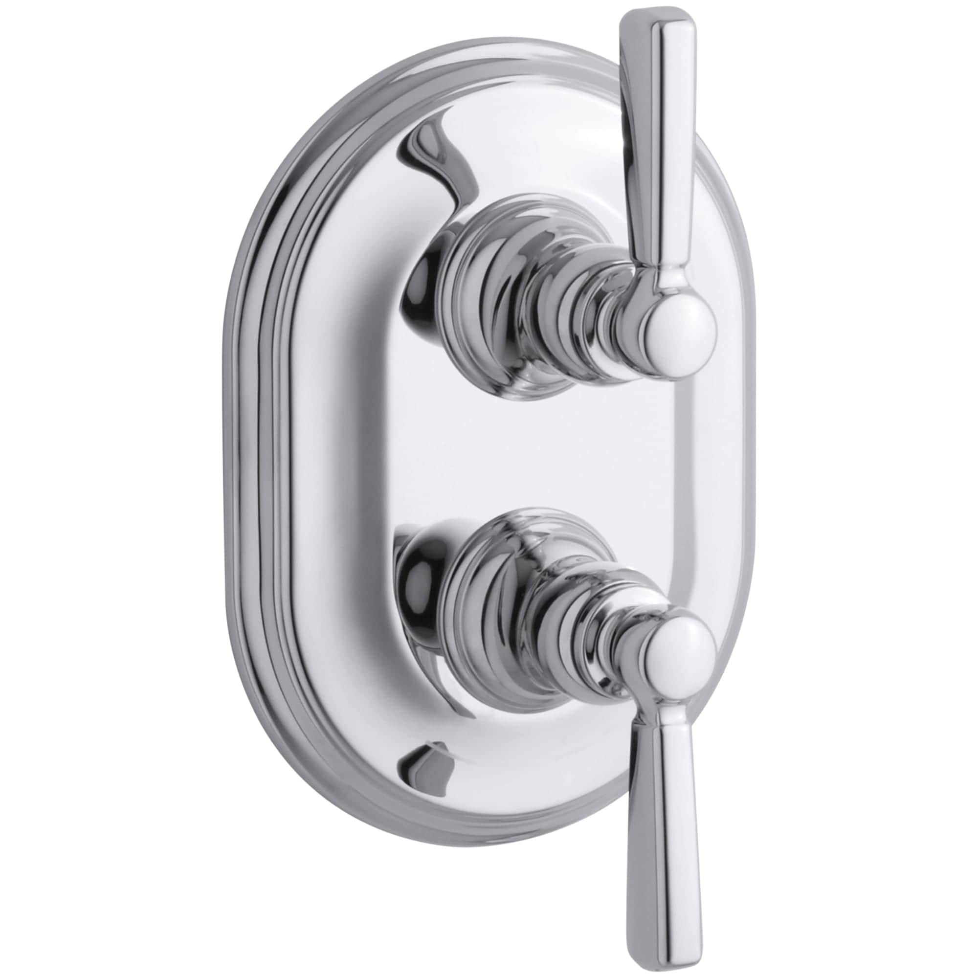 Manija para grifo de ducha de palanca de doble manija en cromo pulido KOHLER T10594-4-CP