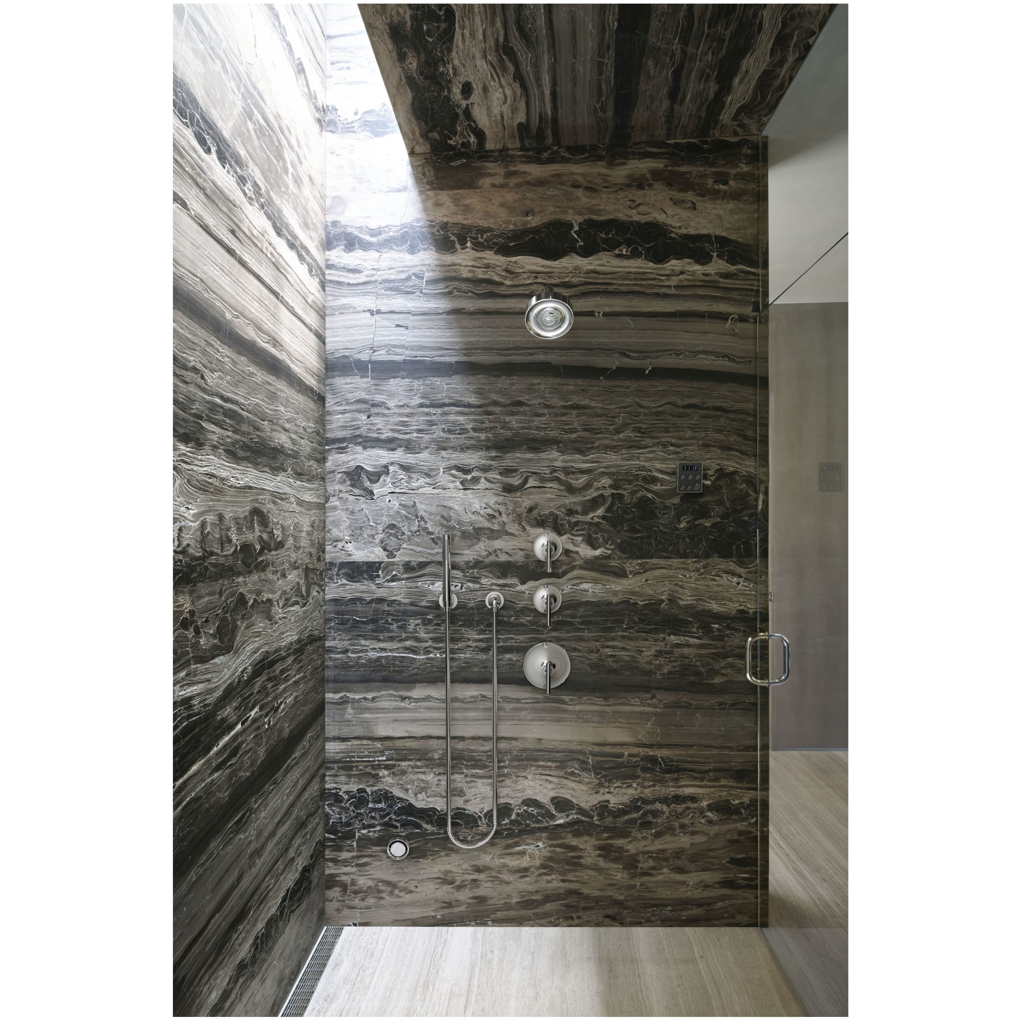 Mango para grifo de ducha de palanca en bronce vibrante cepillado de KOHLER T14490-4-BV