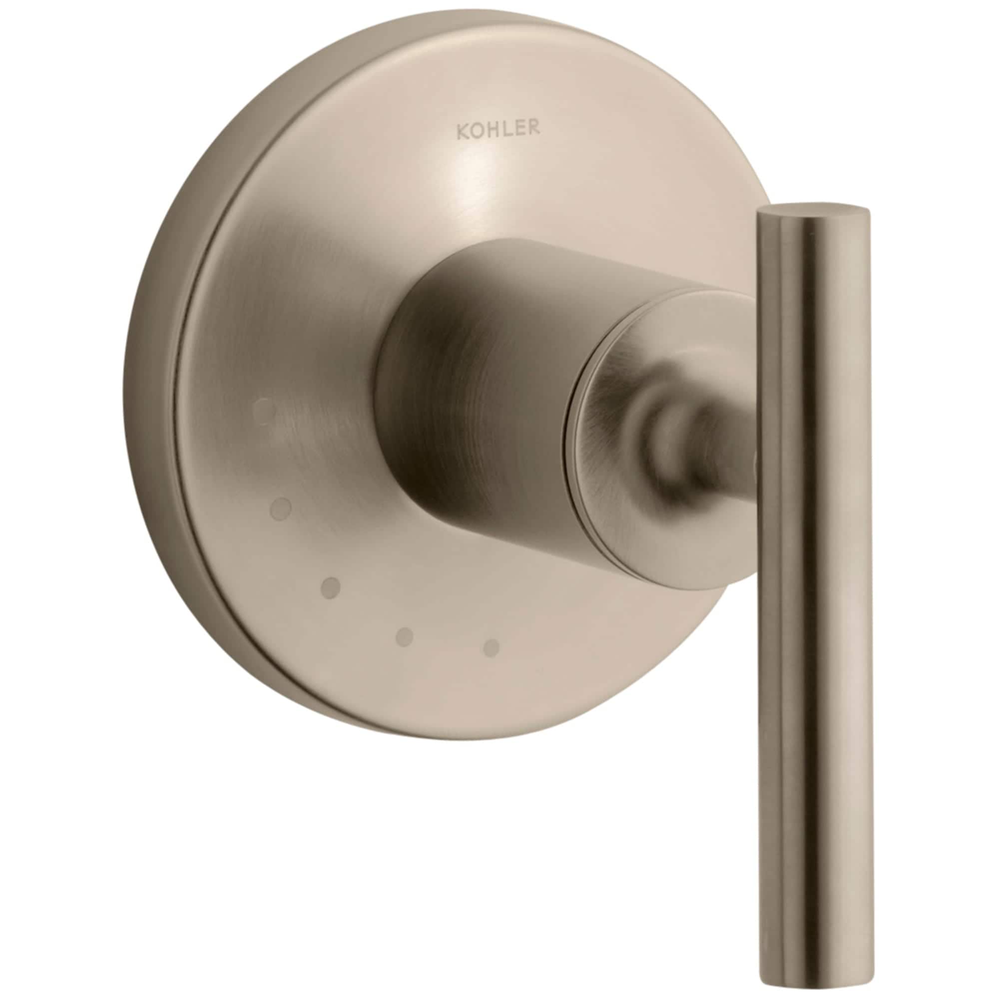 Mango para grifo de ducha de palanca en bronce vibrante cepillado de KOHLER T14490-4-BV