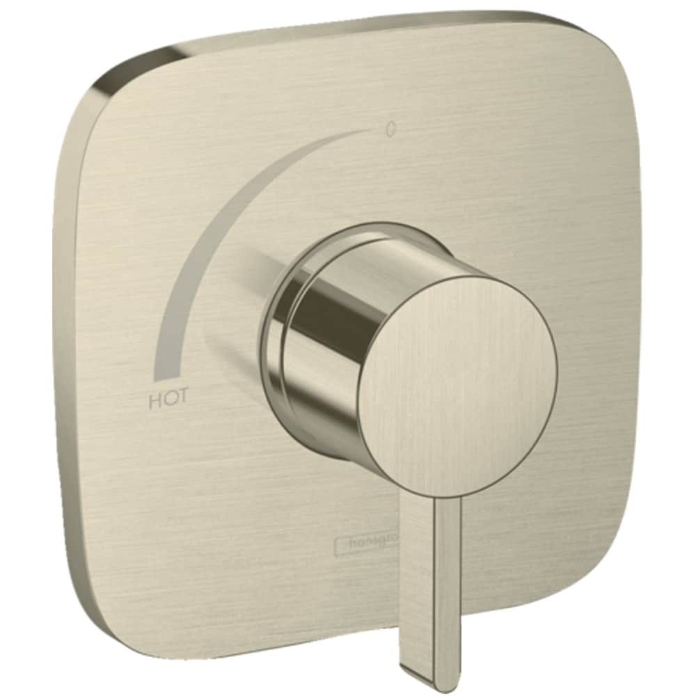 Maneral para grifo de ducha en níquel cepillado Hansgrohe