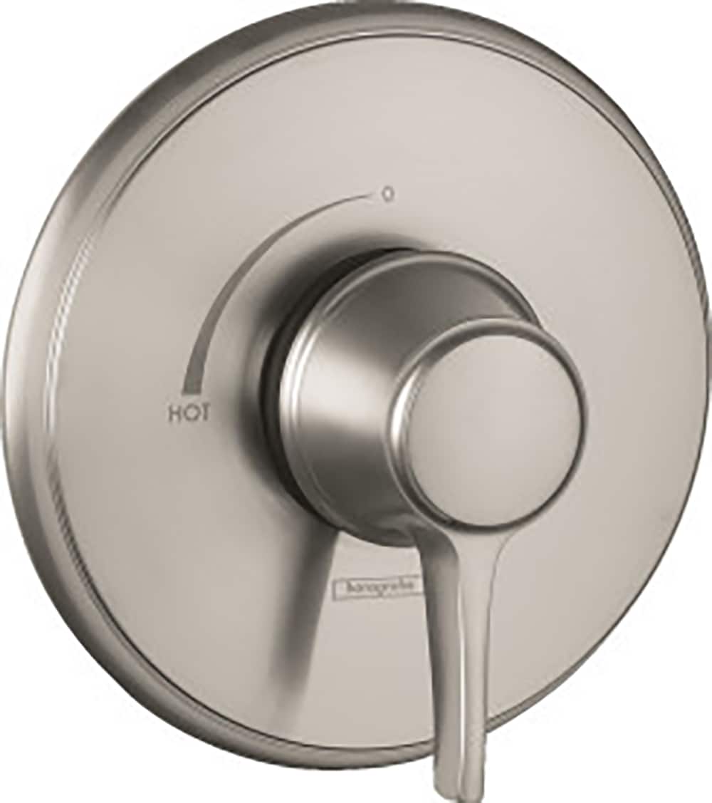 Maneral de llave para regadera en níquel cepillado de Hansgrohe 15404821