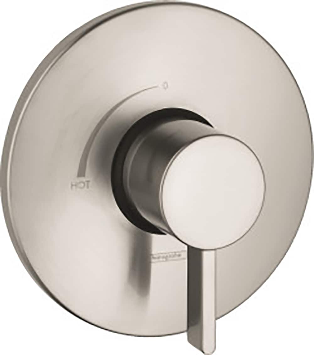 Maneral de regadera de palanca en níquel cepillado Hansgrohe 04233820