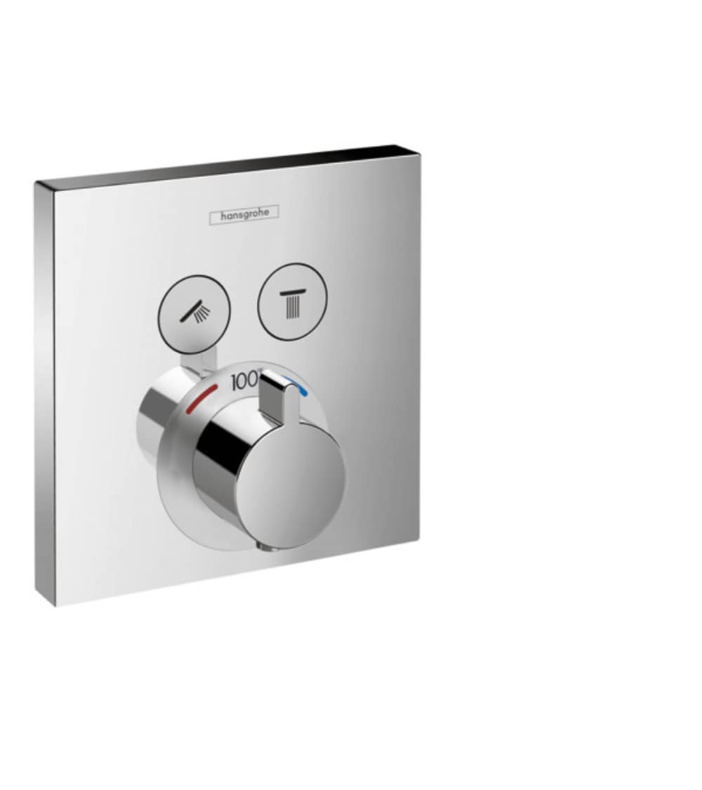 Mango de grifo para regadera cromado de Hansgrohe 15763001