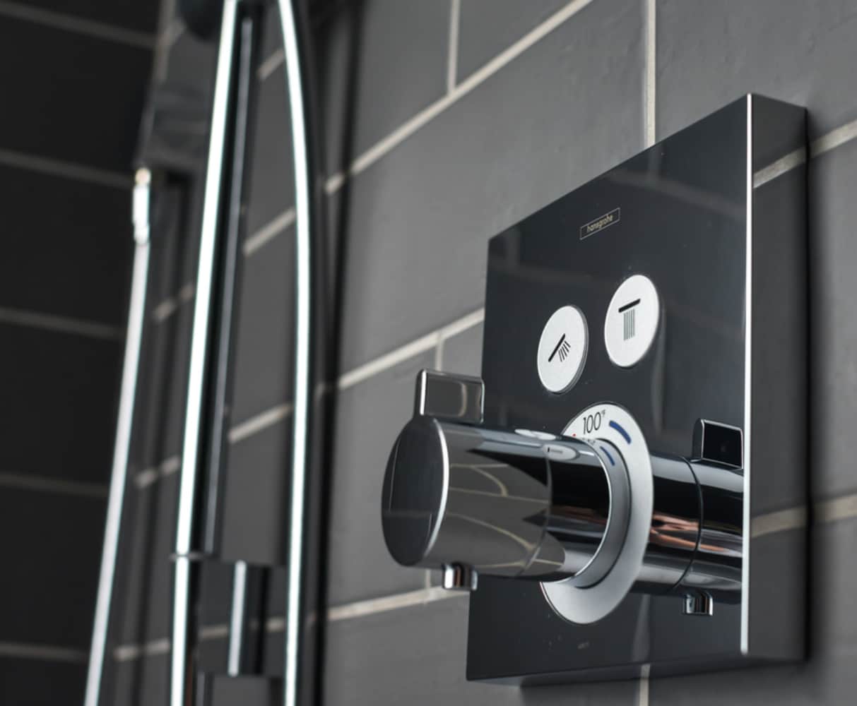 Mango de grifo para regadera cromado de Hansgrohe 15763001