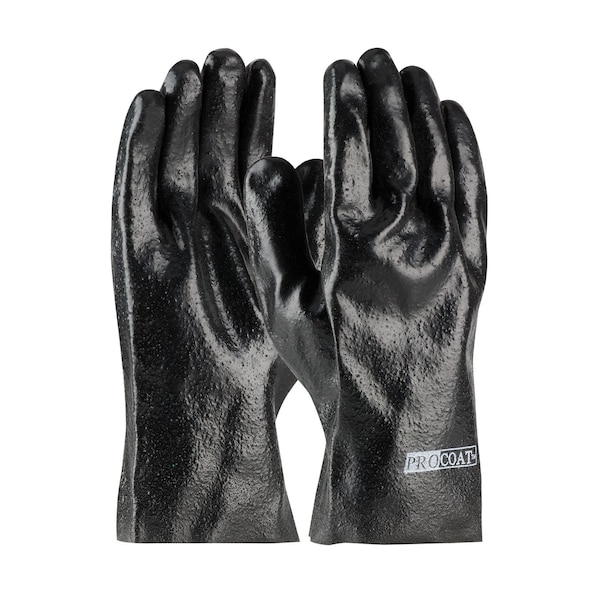 Guantes resistentes a químicos Pip de 10" de largo, PVC, para hombres, paquete de 12 - 58-8020R.
