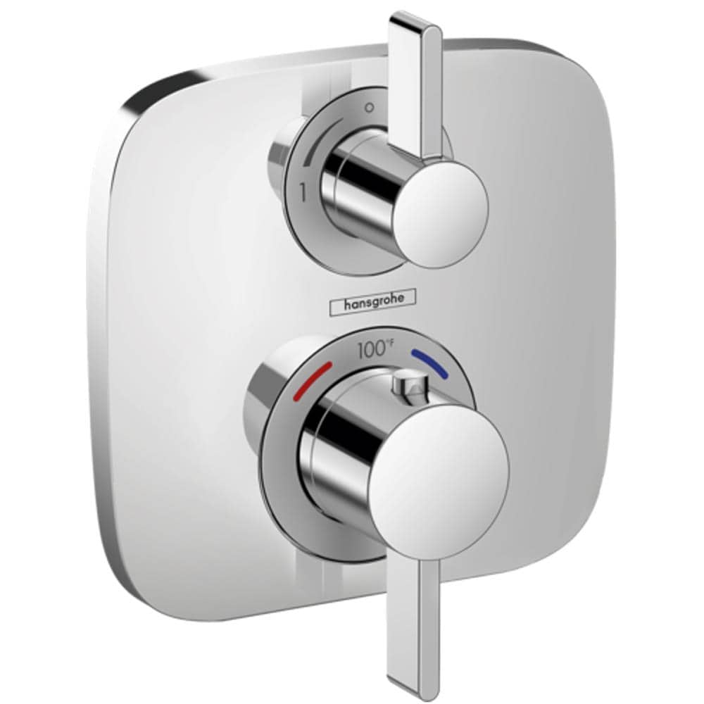 Llave Mezcladora para Regadera de Doble Manija en Cromo Hansgrohe