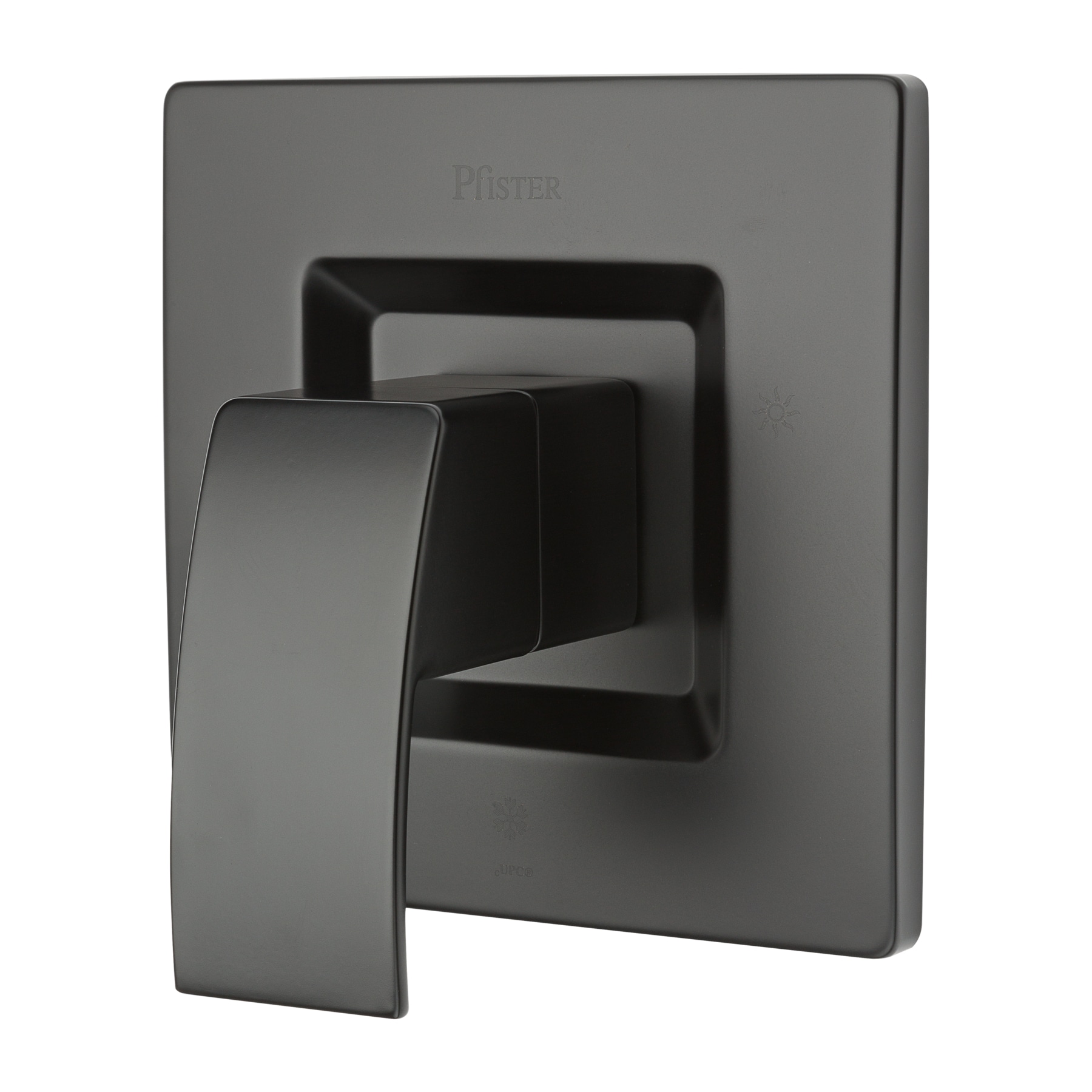 Manija de llave de regadera negra de Pfister R89-1DFB