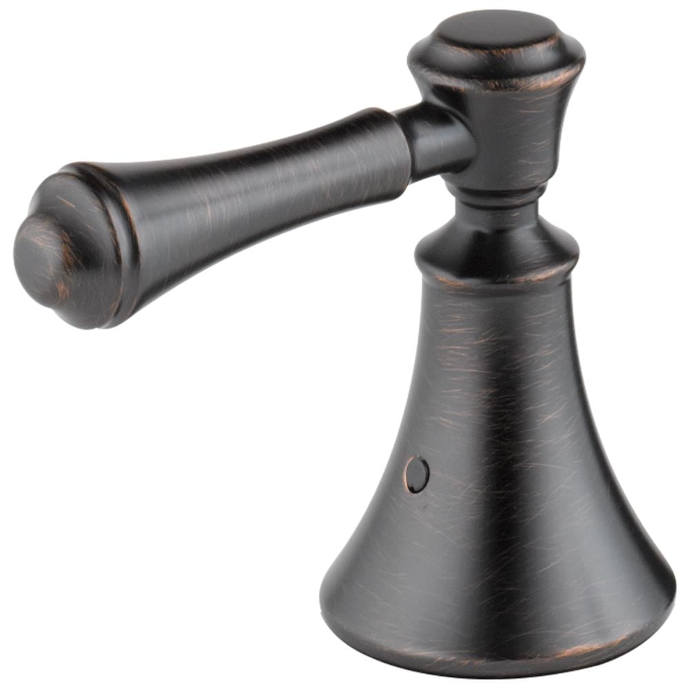 Manija de grifo para bañera con 2 manijas en acabado bronce veneciano Delta H697RB