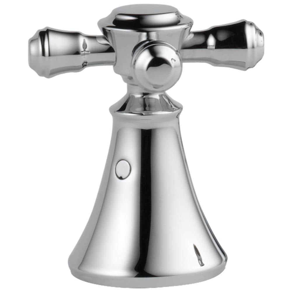 Grifo de Lavabo de Baño con Dos Manijas Cruzadas, Paquete de 2 - Cromado Delta H295