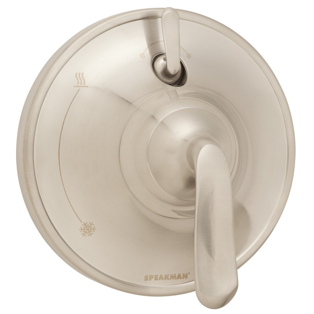 Manija de grifo de ducha de palanca de 1 manija en níquel cepillado CPT-7400-P-BN