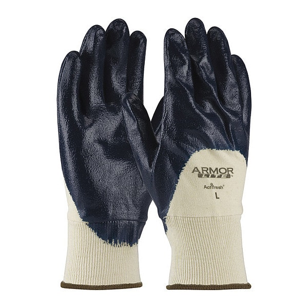 Guantes resistentes a productos químicos Pip 10-4/5", Nitrilo, XL, paquete de 12 - 56-3170/XL