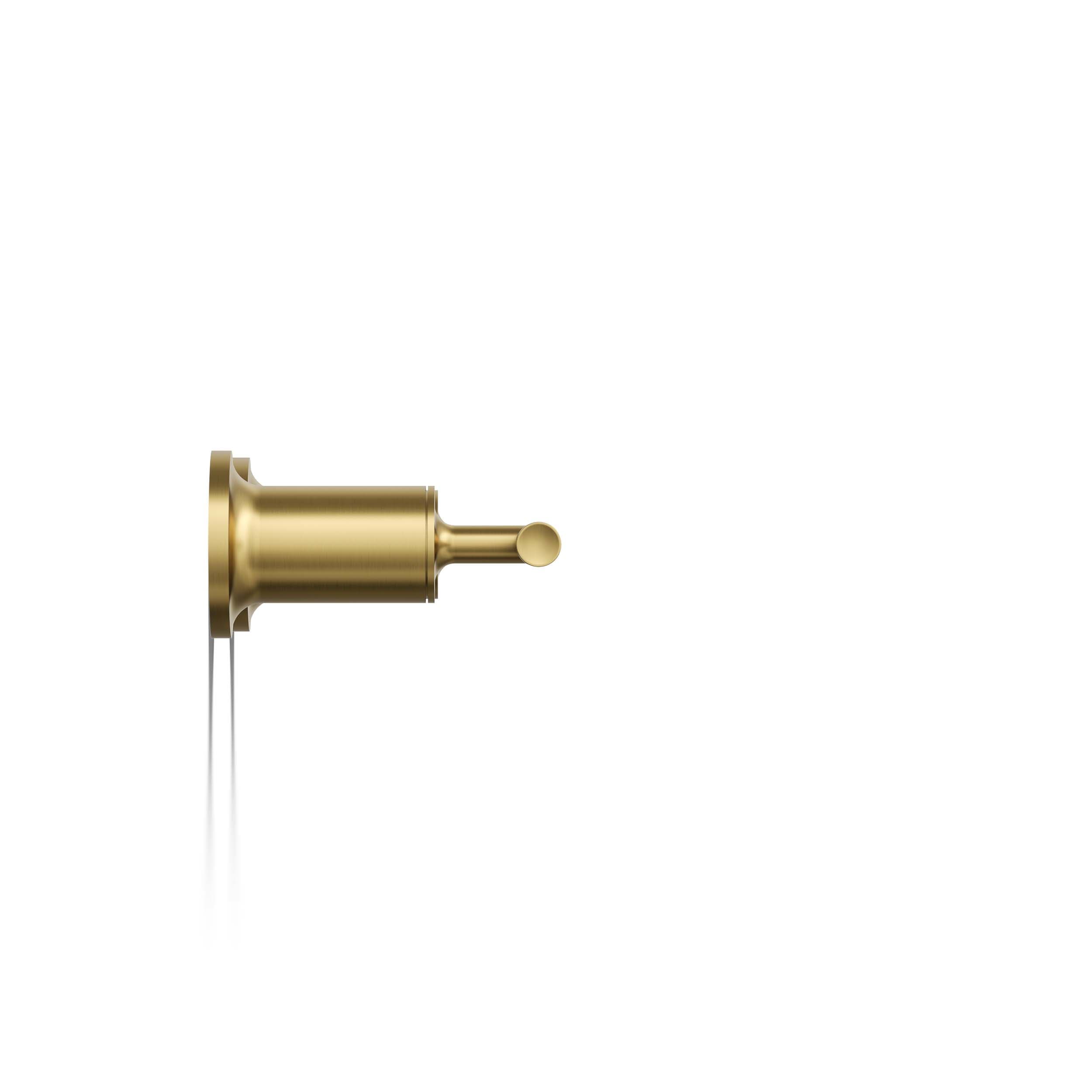 Manija de grifo para bañera de dos manijas en latón moderno vibrante cepillado KOHLER K-T14429-4-2MB