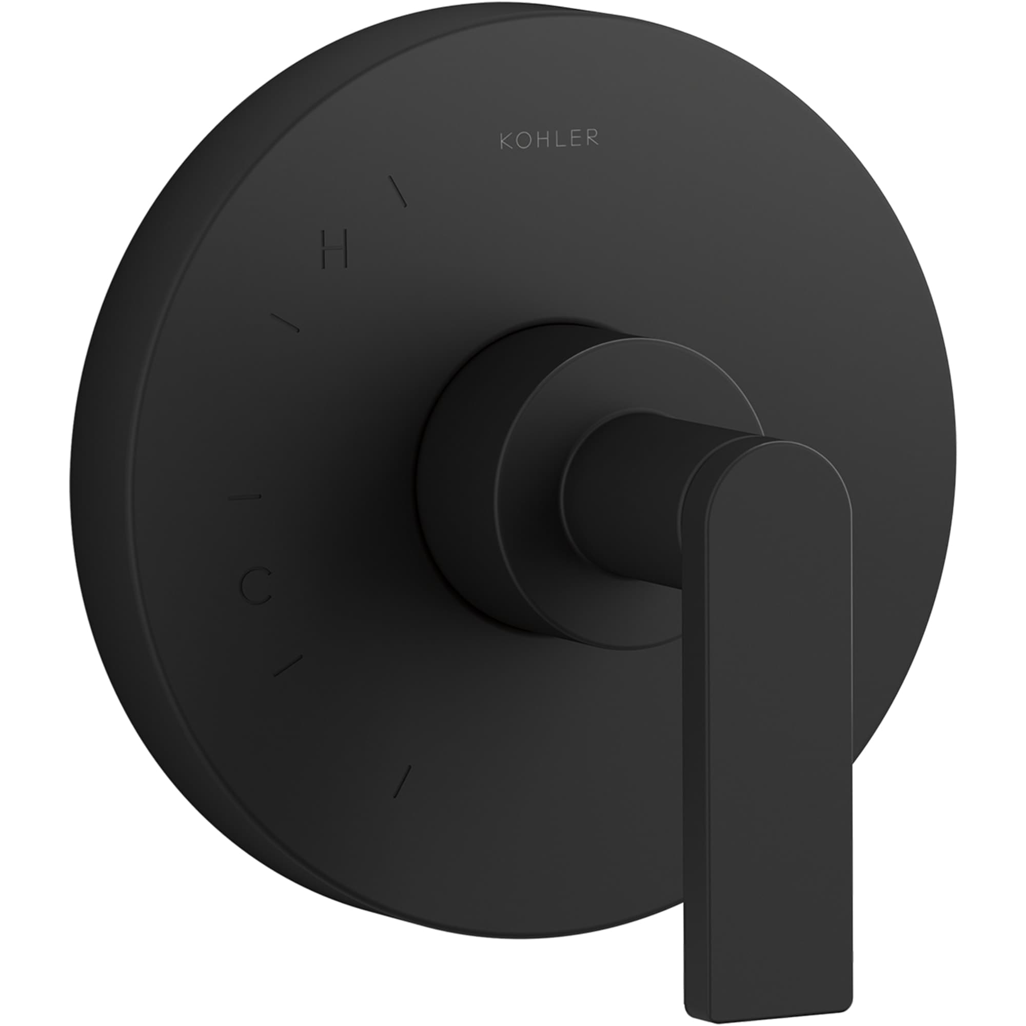 Manija de grifo de ducha KOHLER en color negro - Modelo K-TS73115-4-BL