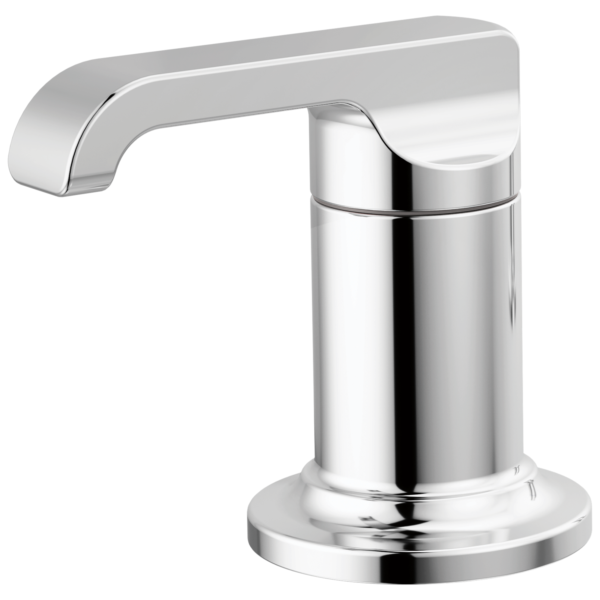 Manija de grifo para lavabo de baño de una sola manija con acabado cromado Lumicoat de Delta H588-PR